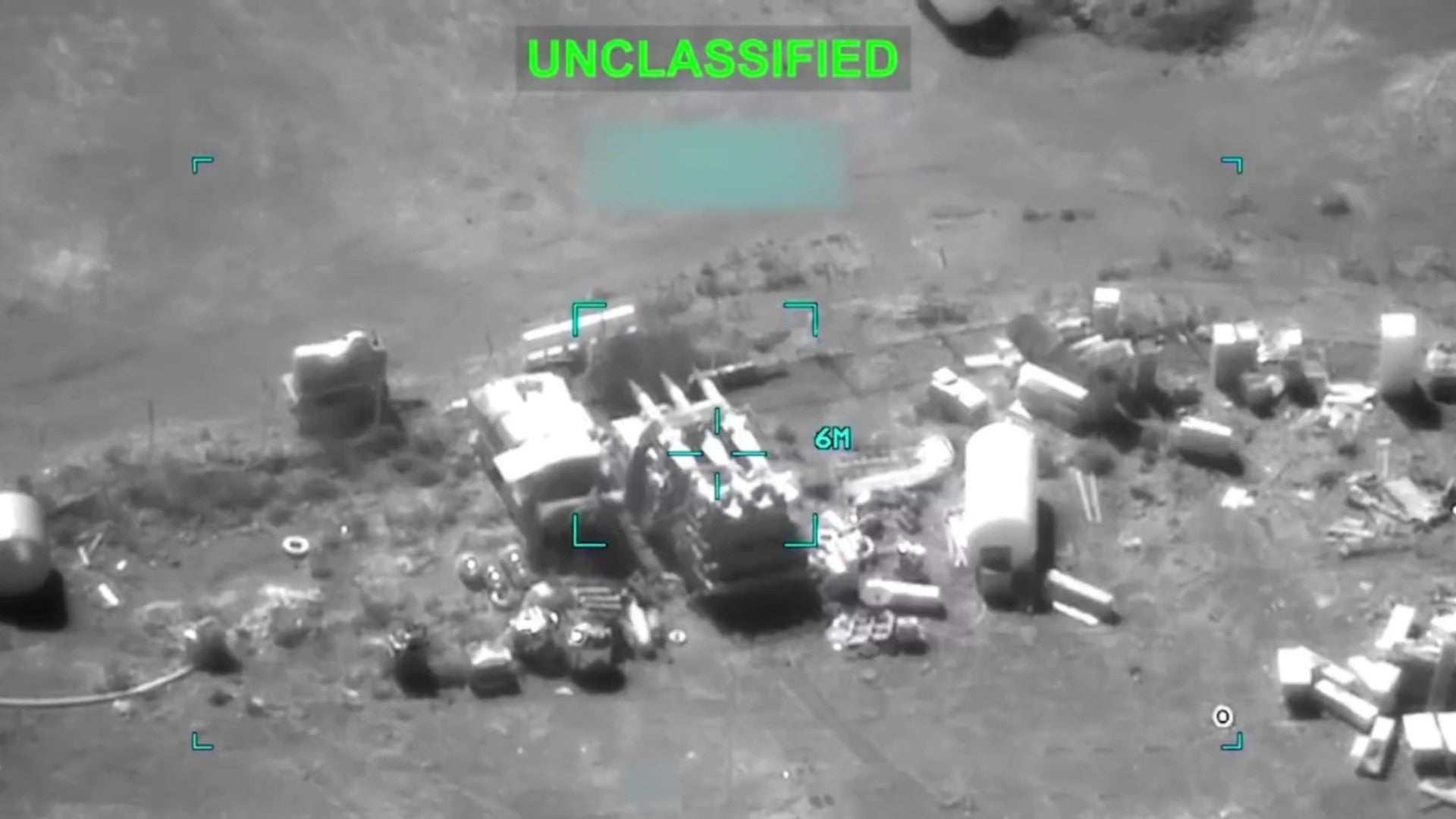 Ataque aéreo de Estados Unidosc contra el régimen de Irán - Foto: Captura de video