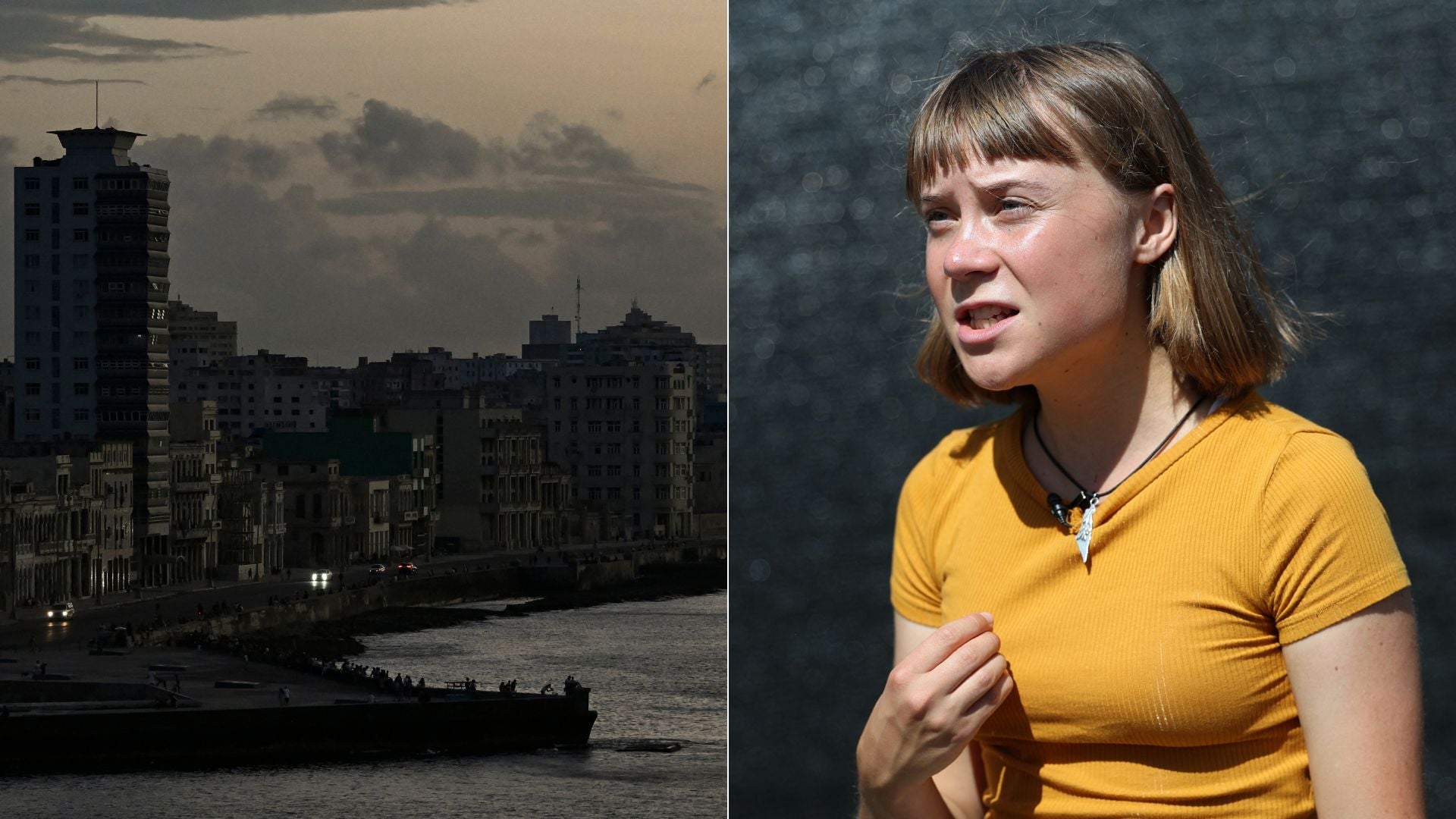 Cuba/ Greta Thunberg - Fotos AFP