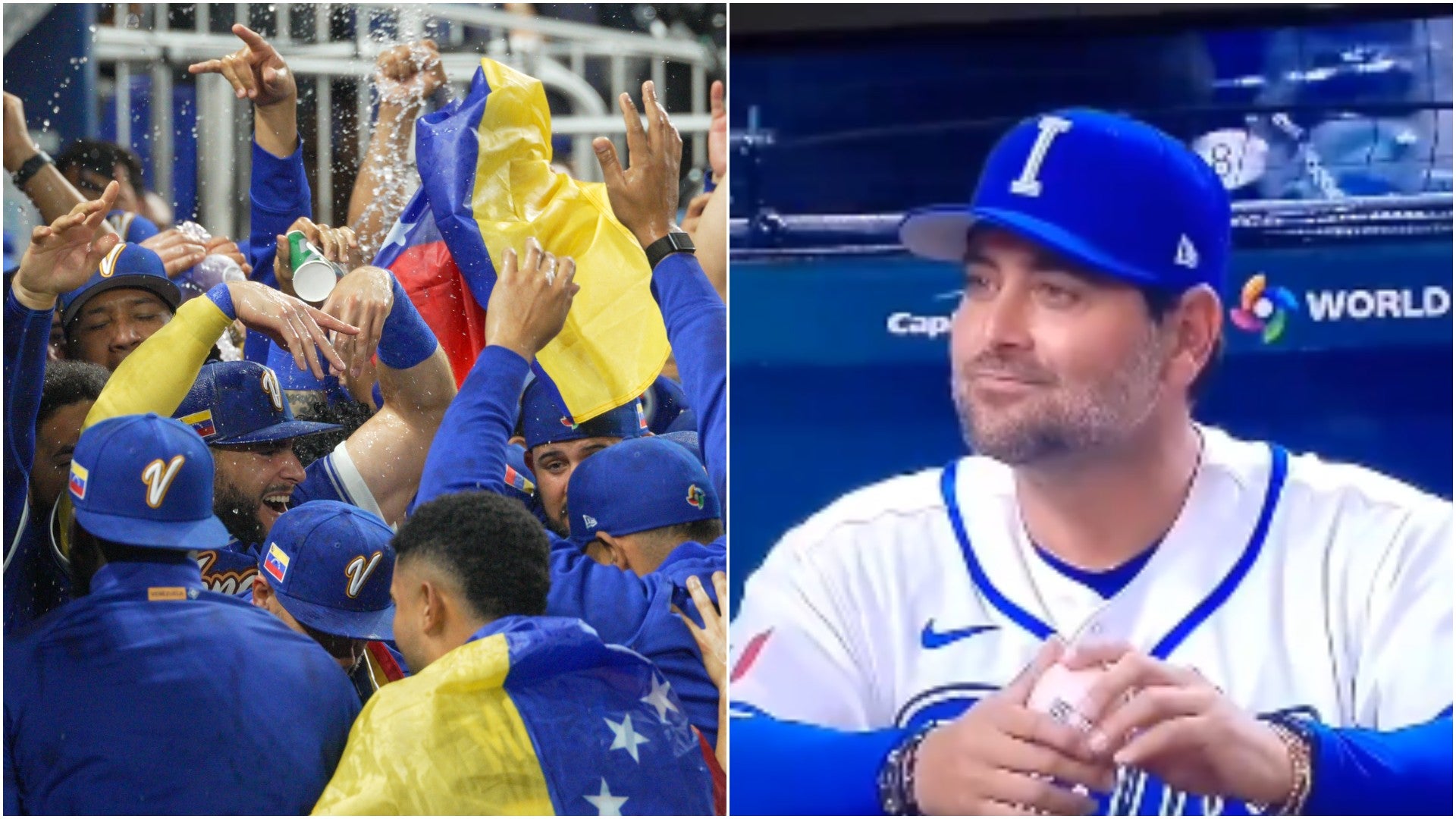 Selección venezolana de béisbol / Francisco Cervelli, mánager de Italia - Fotos: EFE / X