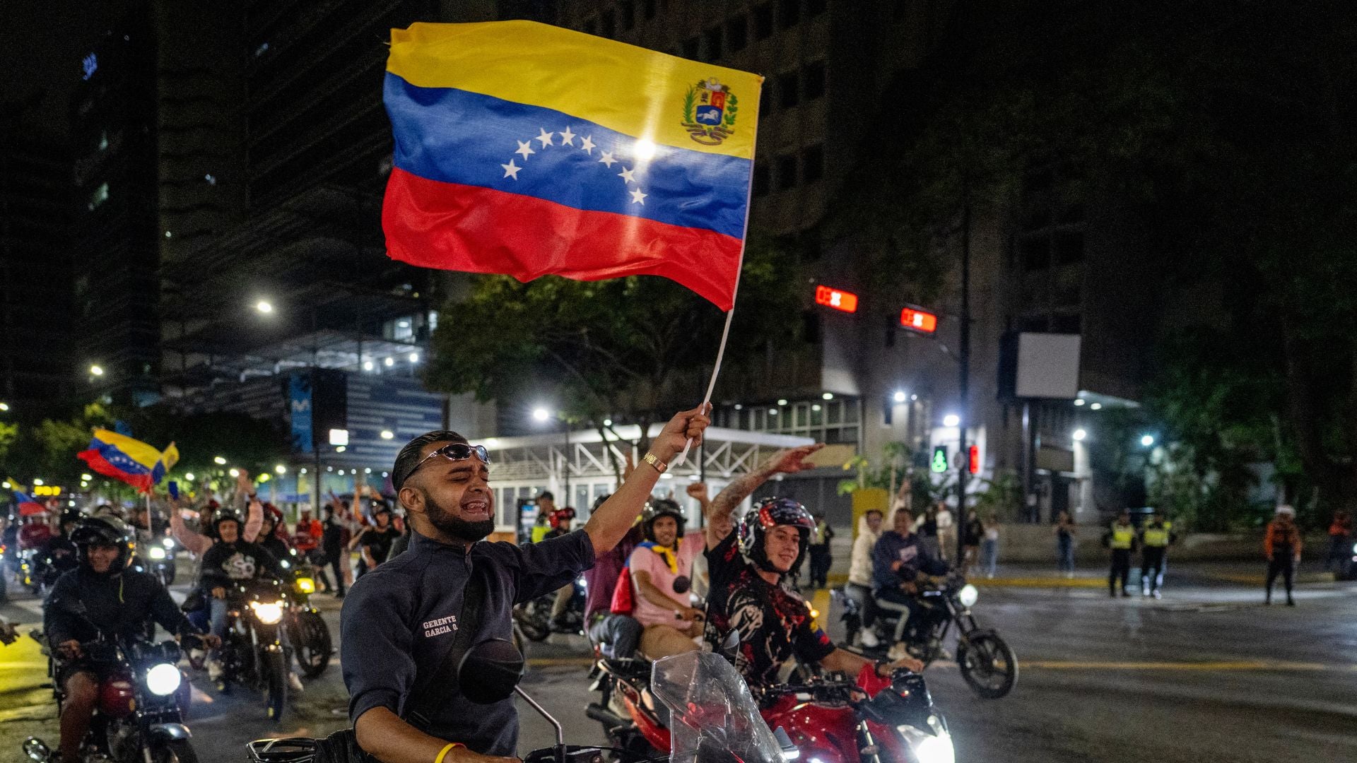 Celebración en Venezuela - AFP