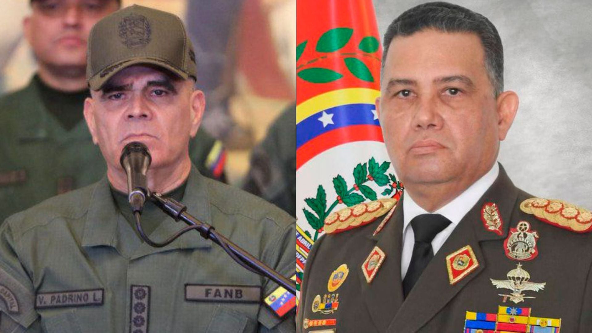 Vladimir Padrino López/ Gustavo González López - Fotos AFP