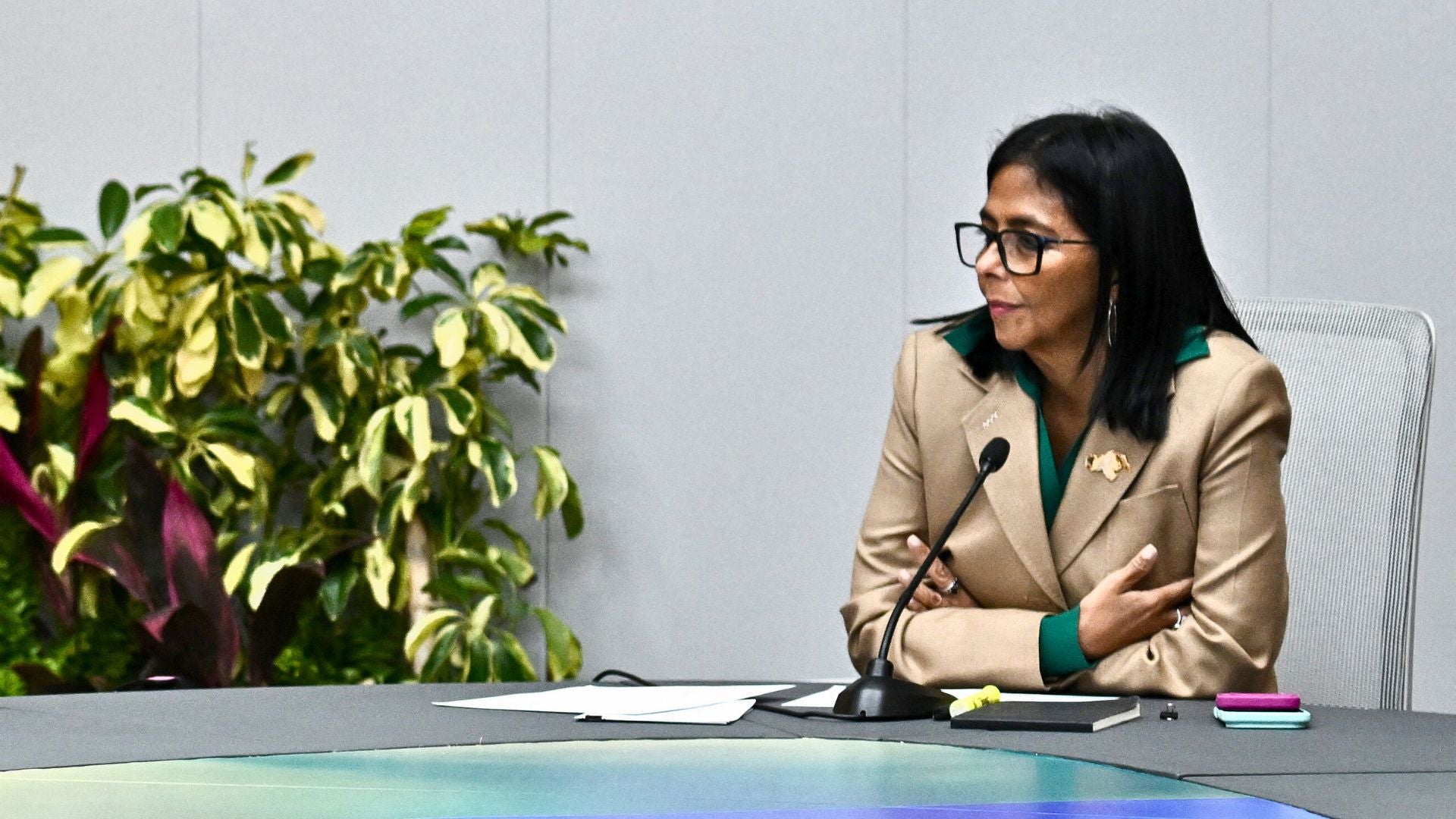 Delcy Rodríguez - Foto AFP