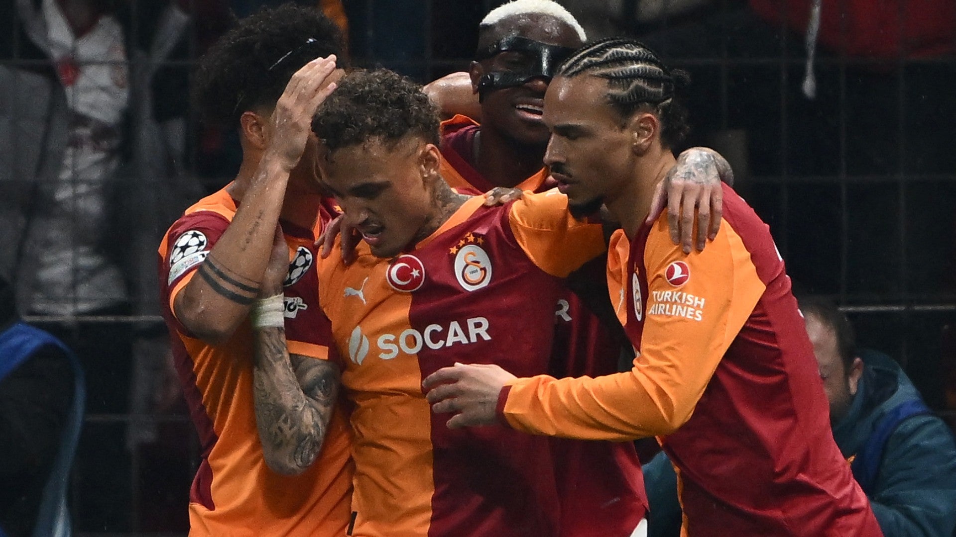 Jugadores del Galarasaray | Foto: AFP