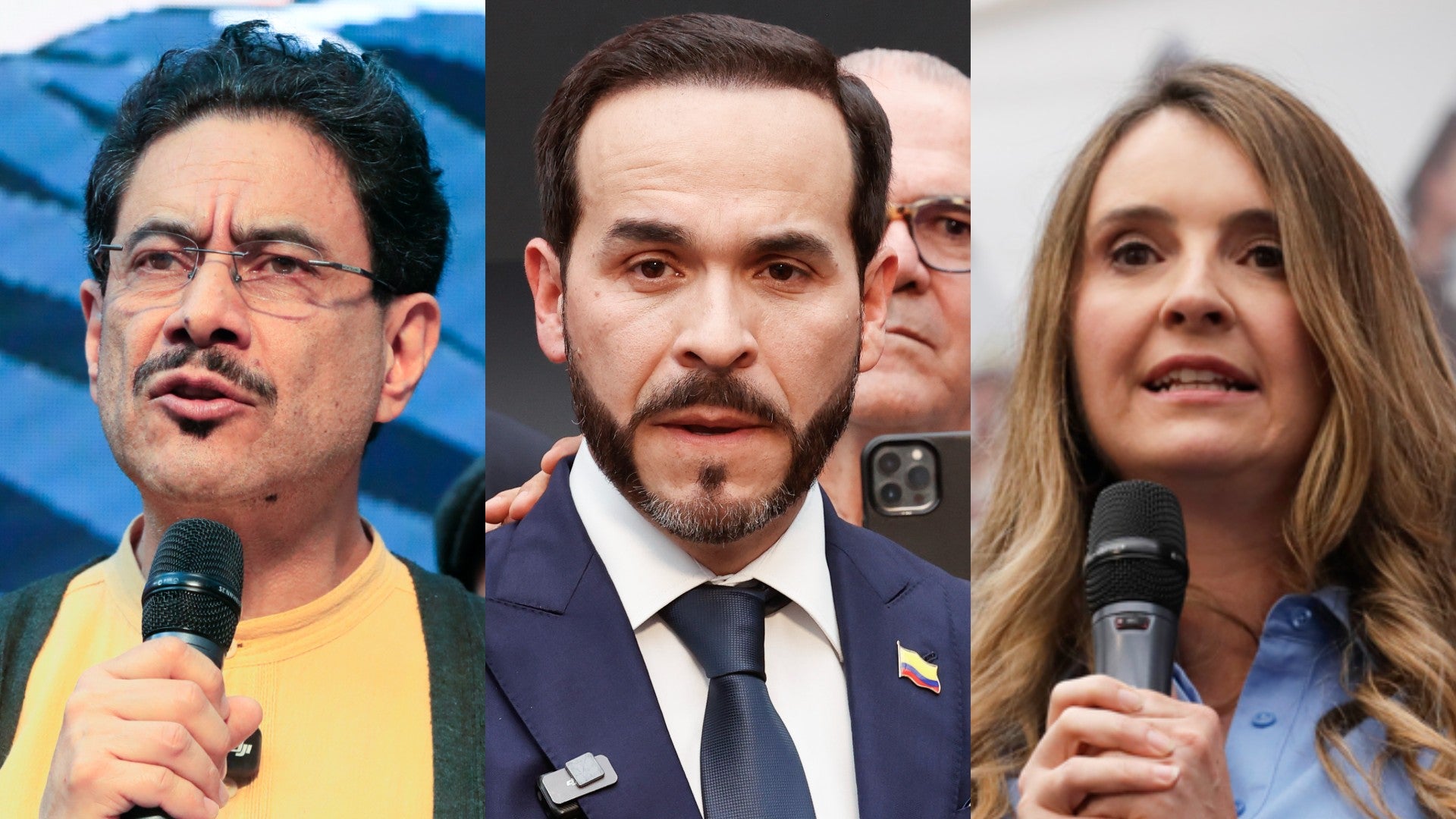 Candidatos para la Presidencia de Colombia | Foto: EFE
