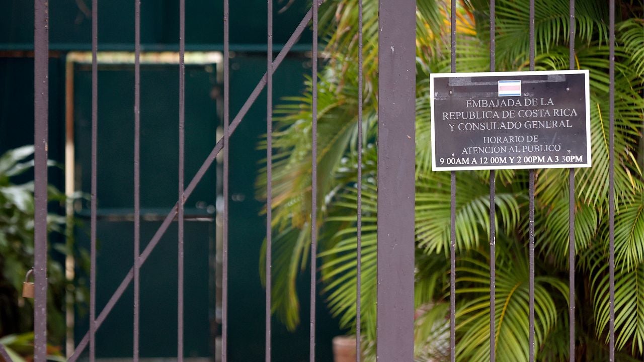 Embajada costarricense - EFE
