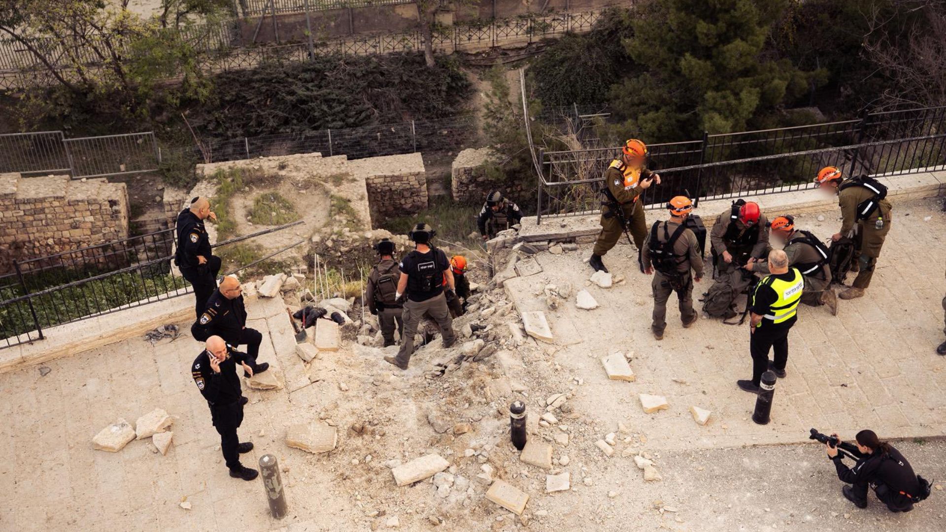 Ruinas Israel | Foto AFP