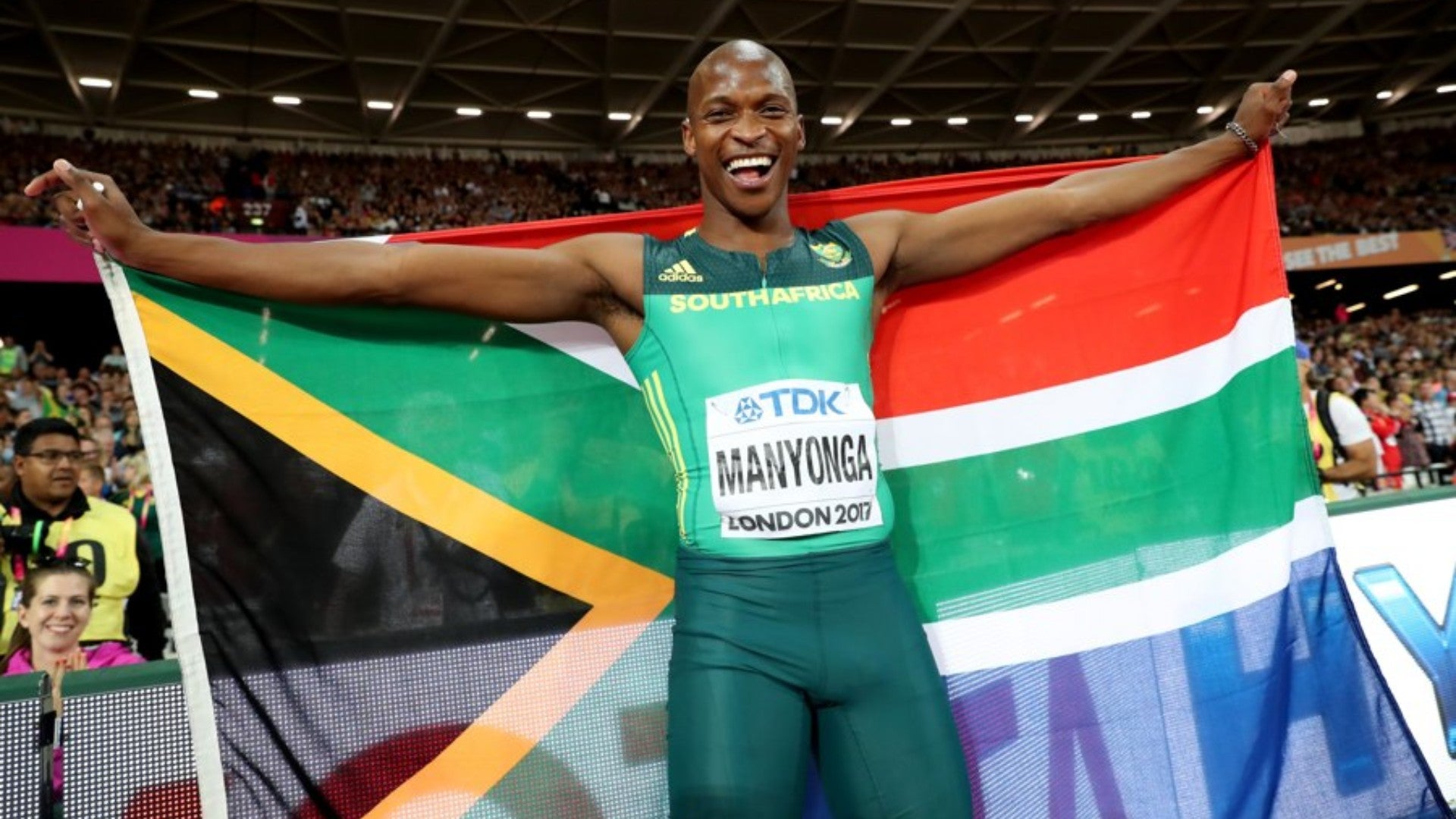 Luvo Manyonga | Foto: EFE