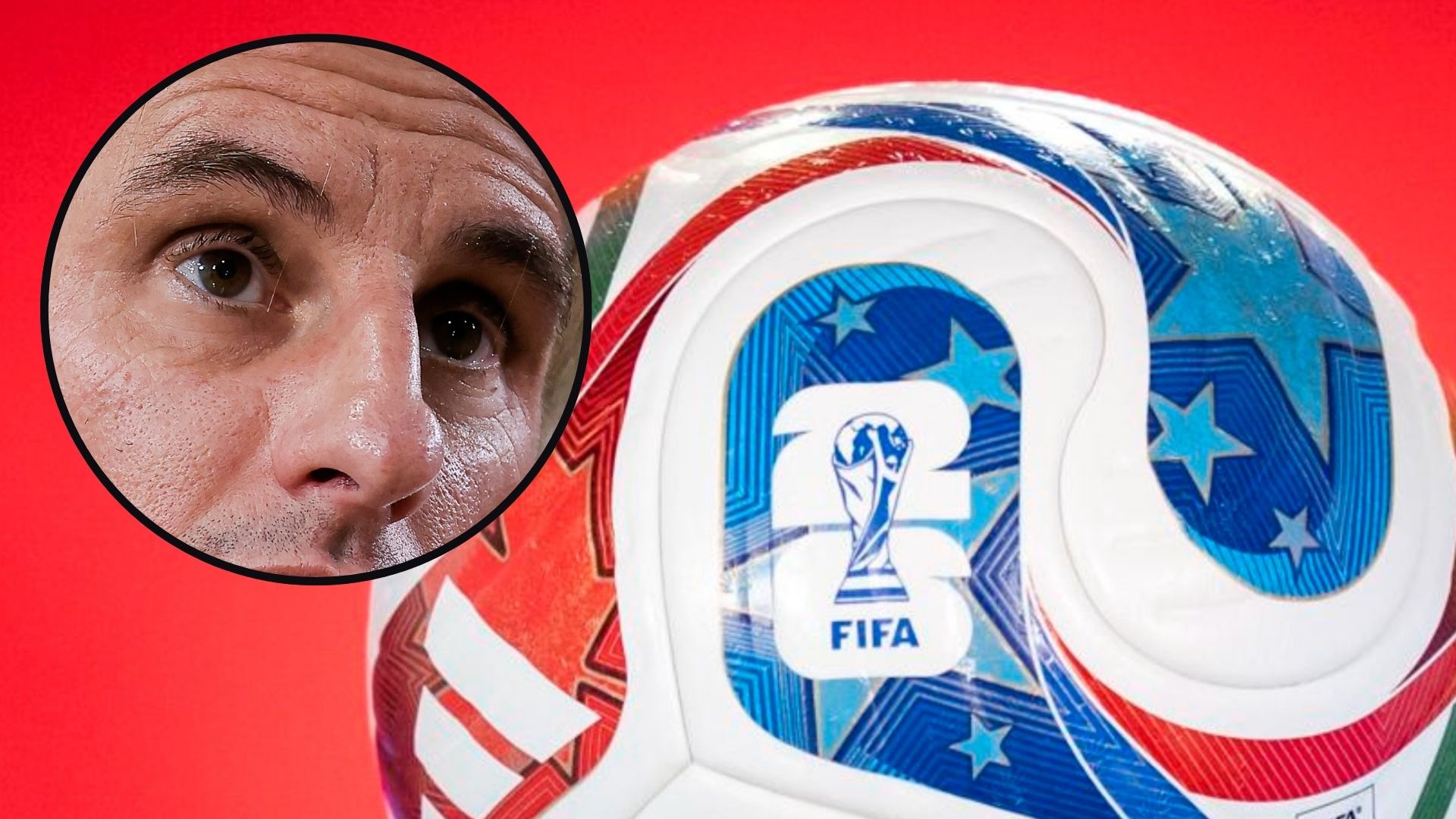 Sebastián Beccacece, entrenador de fútbol - Balón del Mundial 2026 - Fotos de referencia: EFE