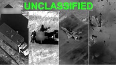 Foto captura de videos de ataques a unidades militares del régimen de Irán - X