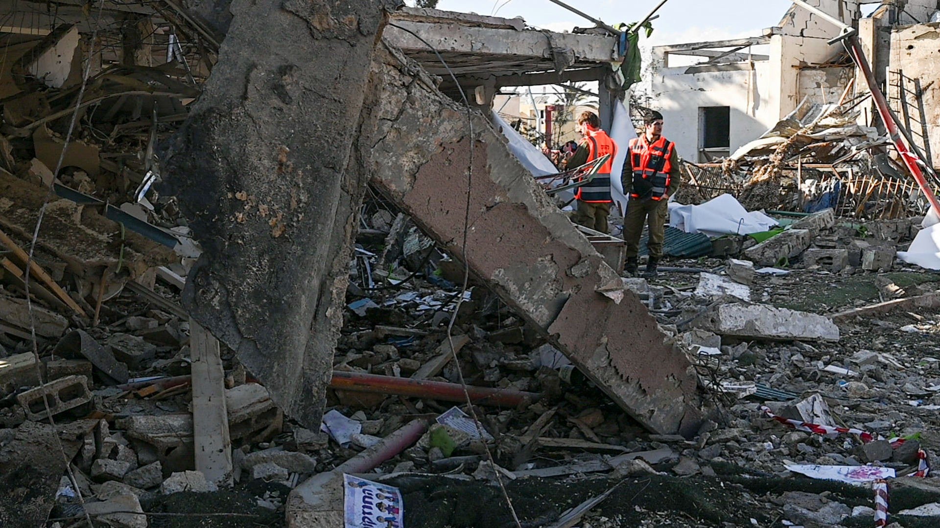 Ataque de Irán en Dimona, Israel. (EFE)