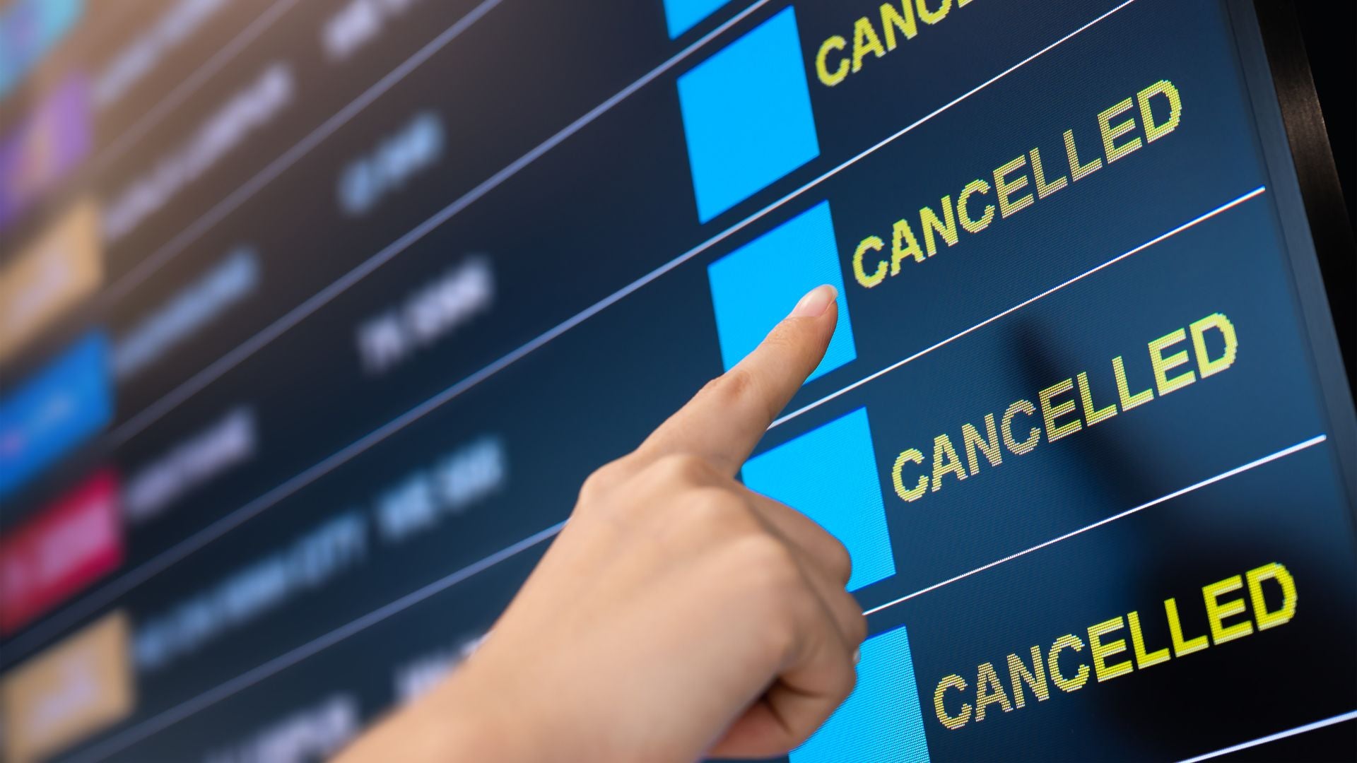 Vuelos cancelados - Foto Canva de referencia