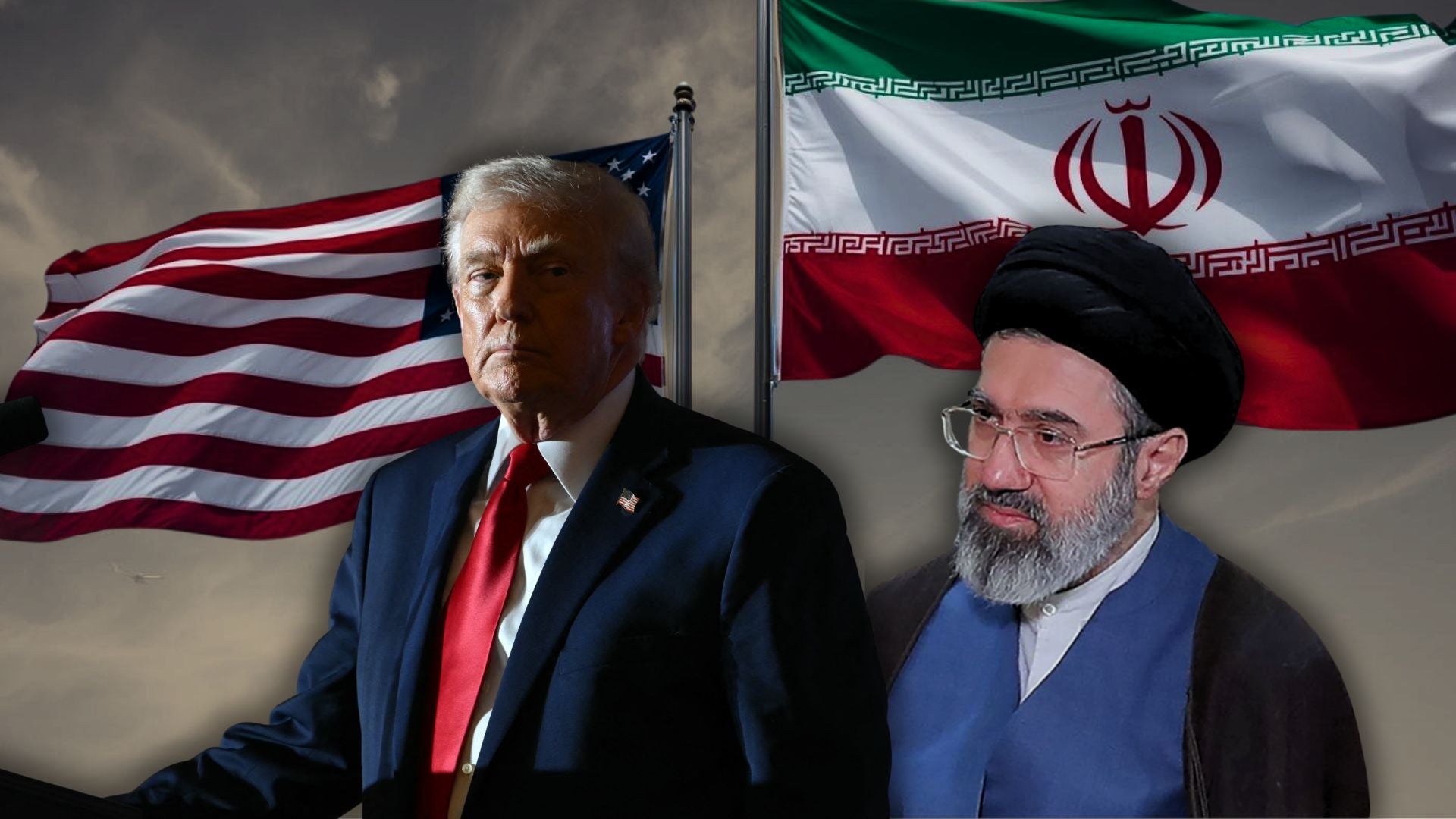 Donald Trump y el régimen de Irán | Fotos EFE / Canva