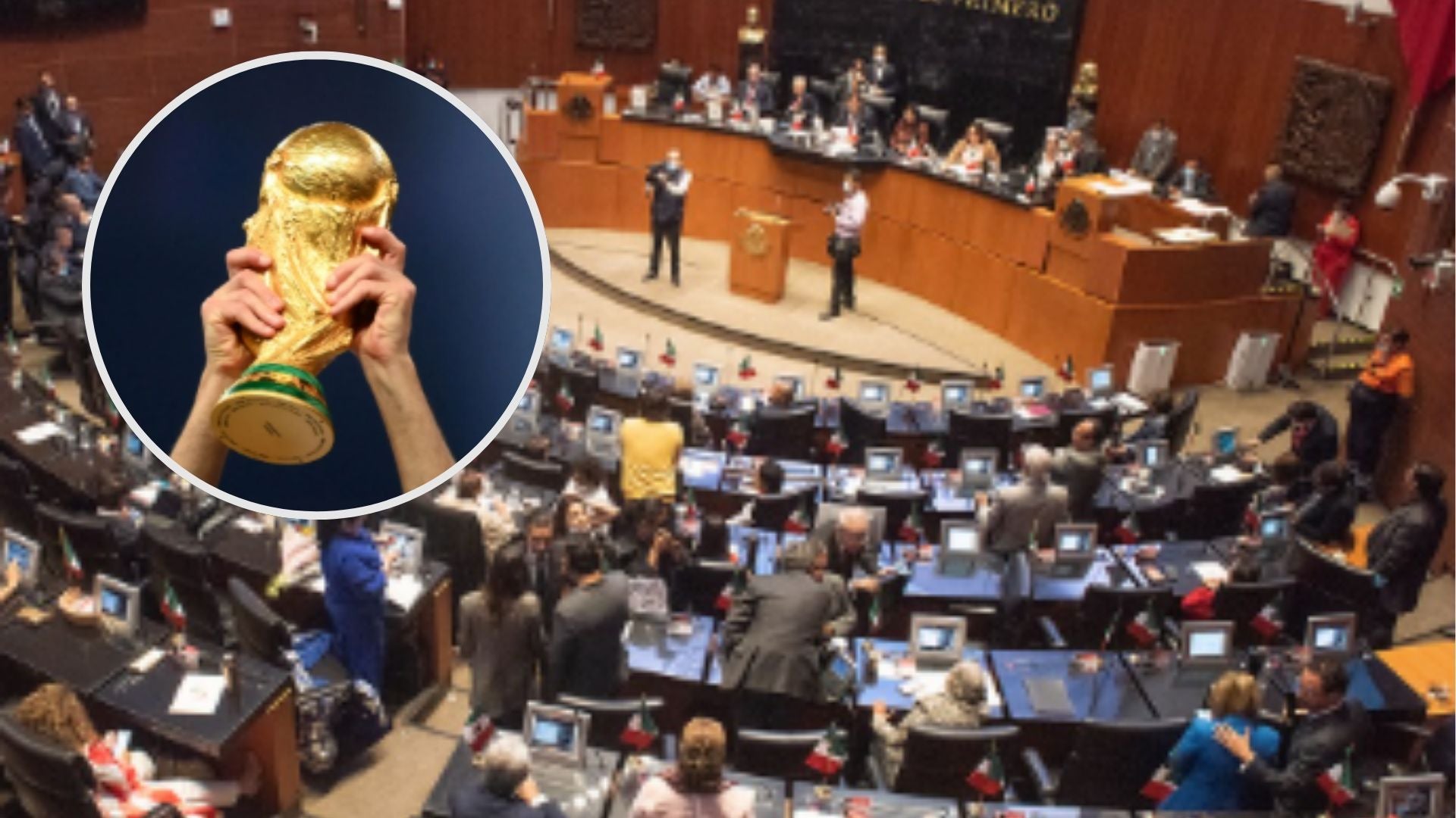 Senado de México / Copa del Mundo - Fotos: X