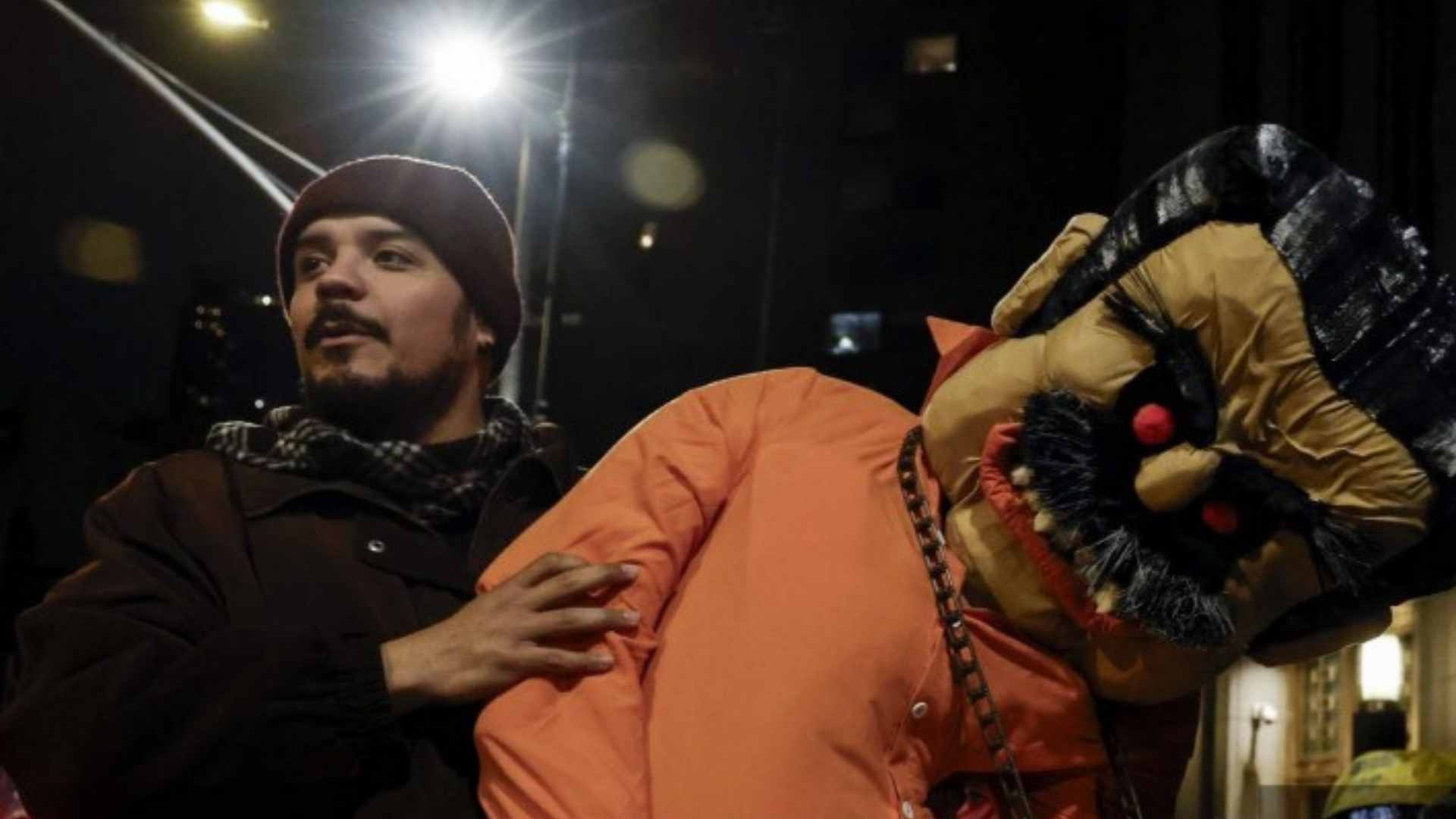Manifestantes en Nueva York por juicio de Nicolás Maduro - AFP
