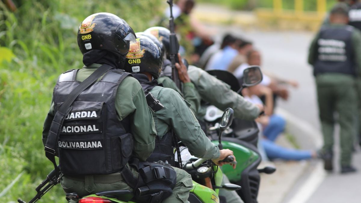 Foto de referencia de la Guardia Nacional Bolivariana (EFE)