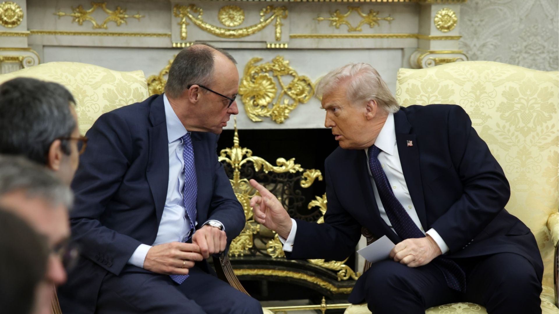 Friedrich Merz y Donald Trump - Foto EFE