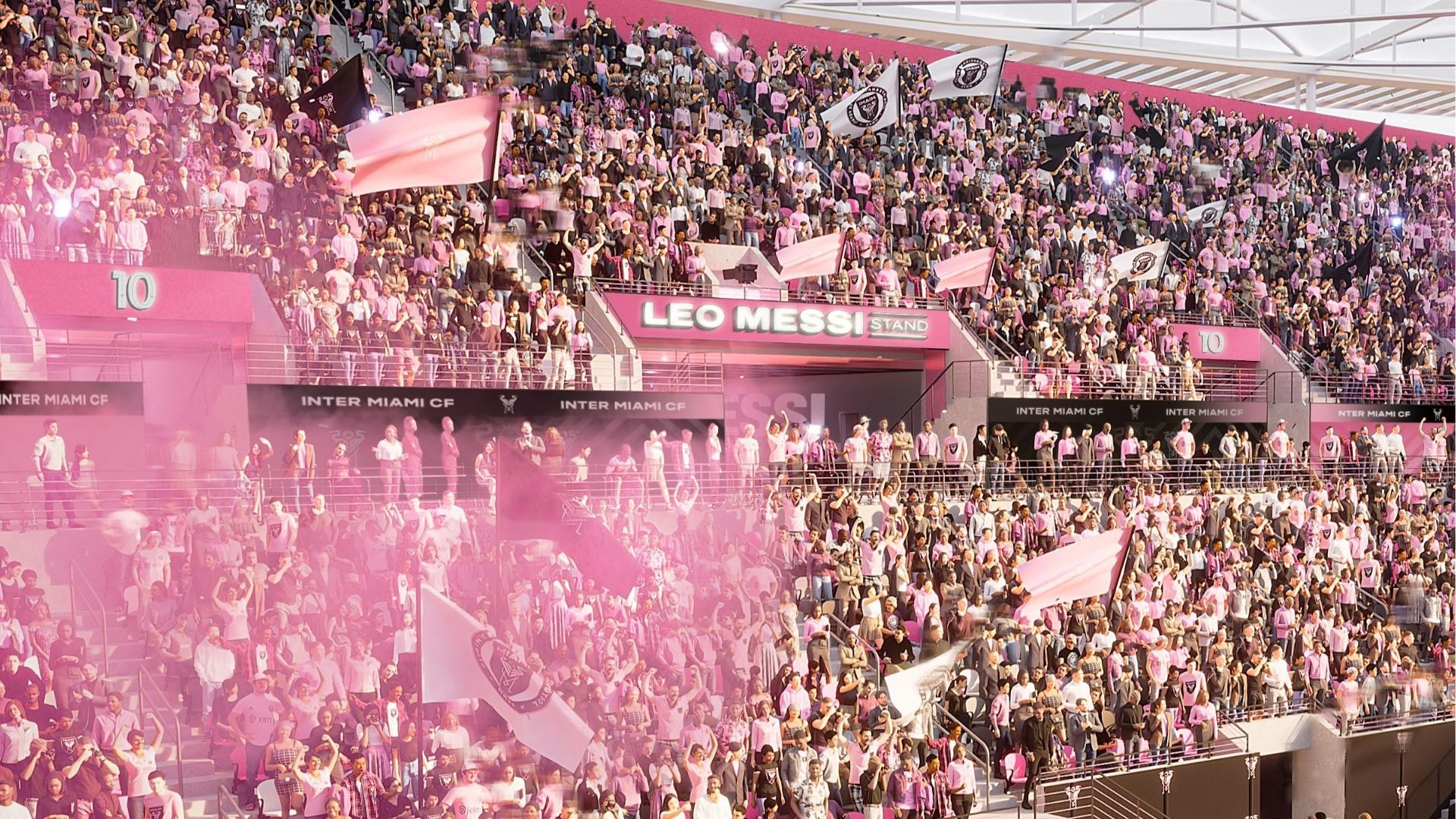 Tribuna 'Leo Messi' - Foto EFE