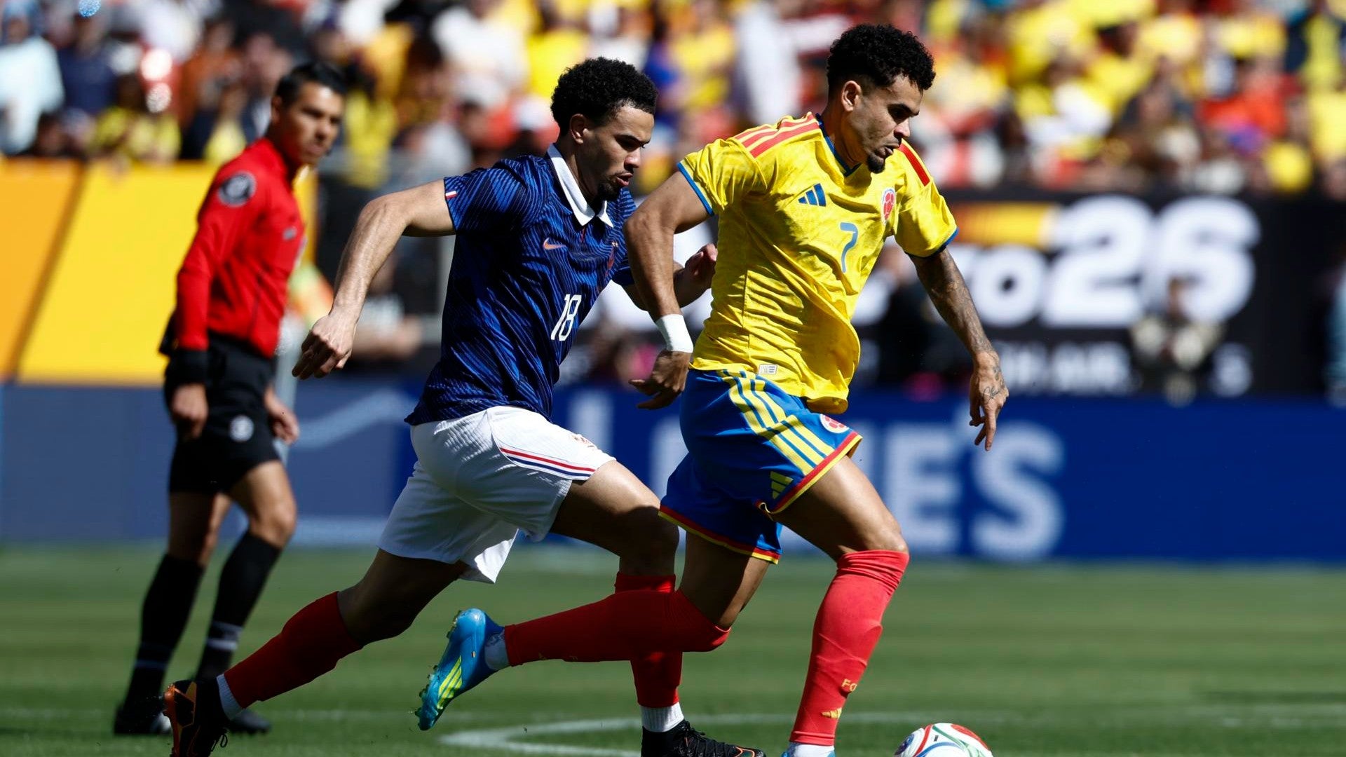 Colombia ante Francia - Foto: EFE