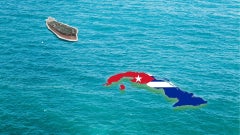 Un buque petrolero cercano a Cuba-Foto: Ilustración creada en Canva