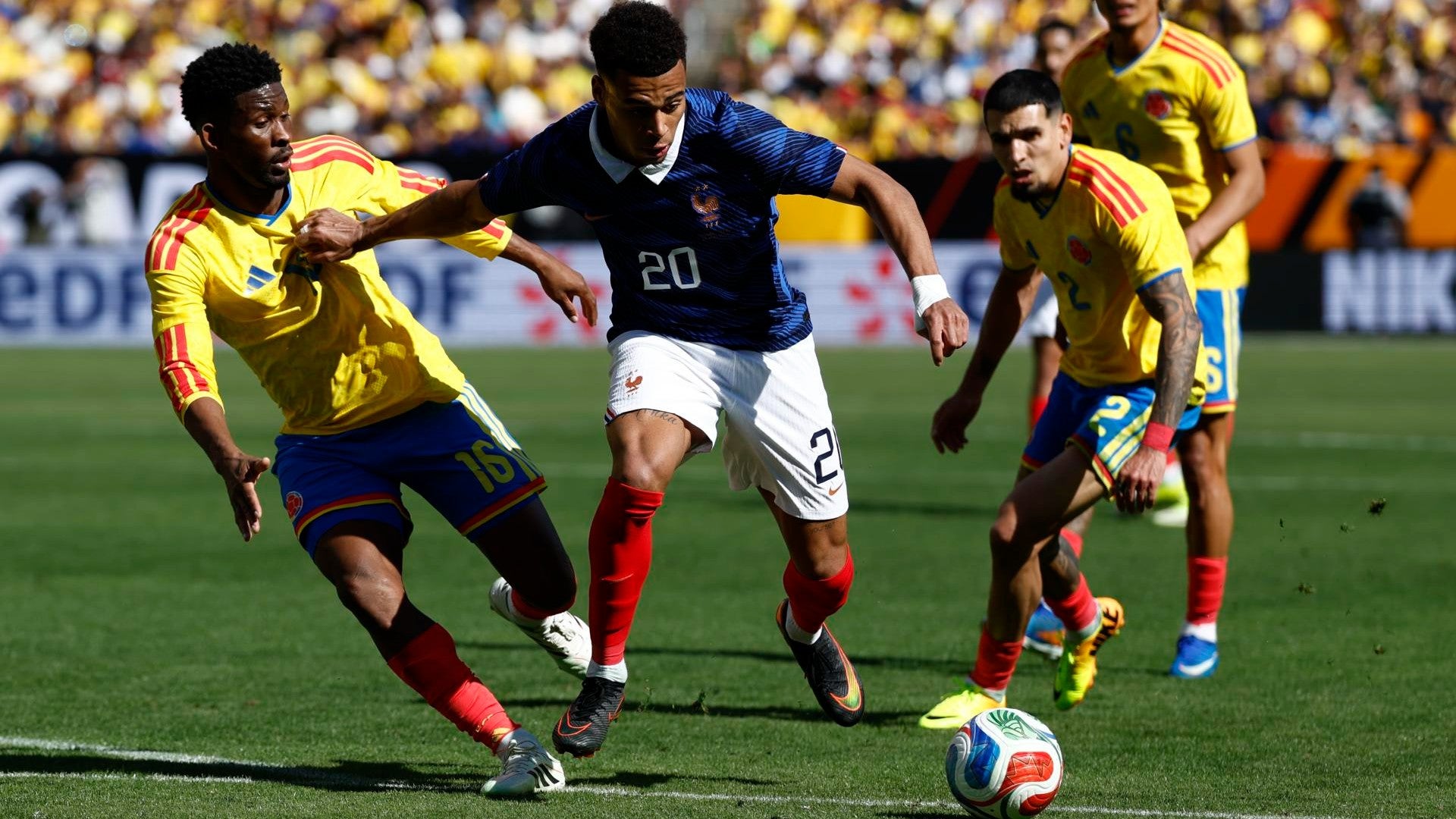 Amistoso de Colombia ante Francia - Foto: EFE