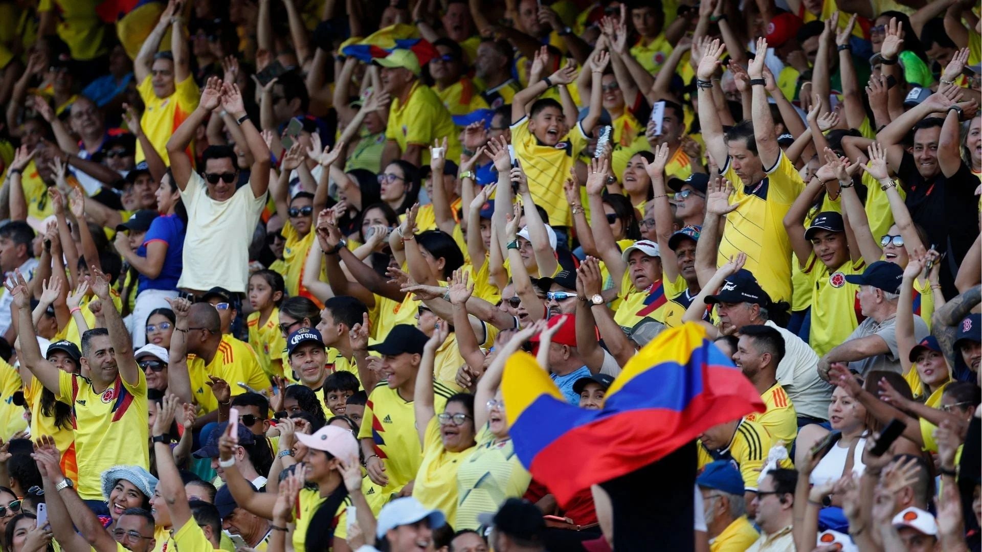 Hinchas de la selección Colombia - Foto: EFE