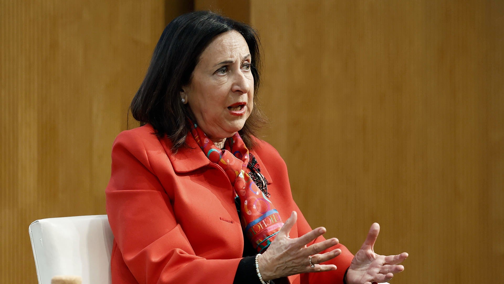 La ministra de Defensa de España , Margarita Robles. (EFE)