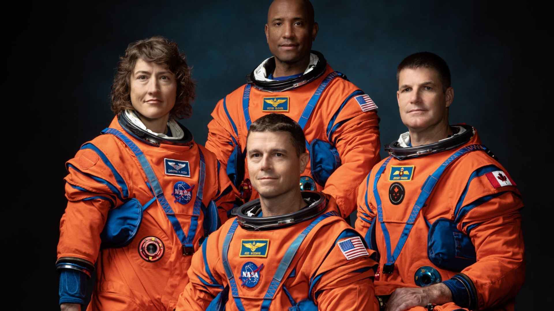 Integrantes misión Artemis II (EFE)