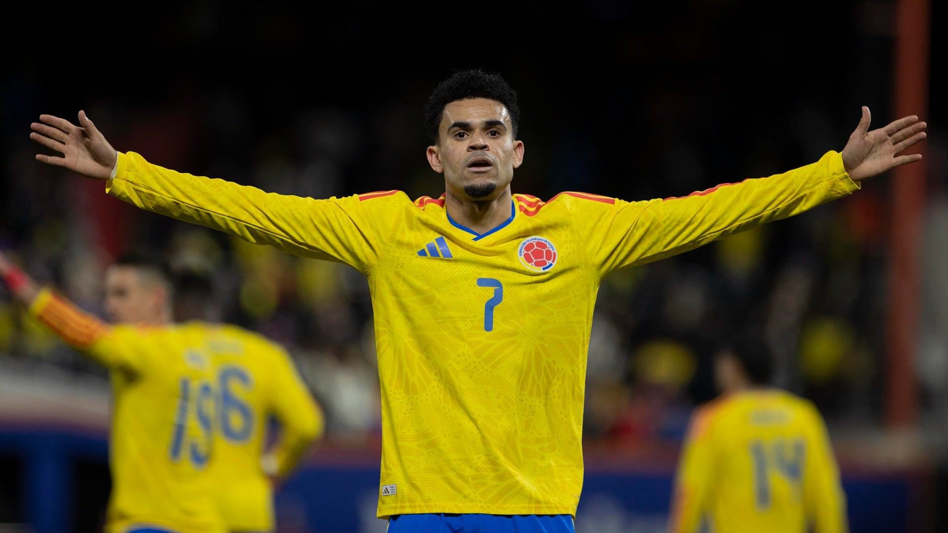 Luis Díaz, jugador de la selección Colombia - Foto: EFE