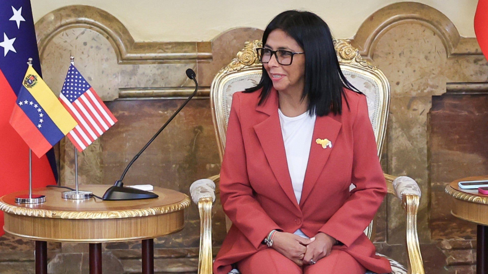 Delcy Rodríguez, jefe encargada del régimen venezolano - Foto: EFE