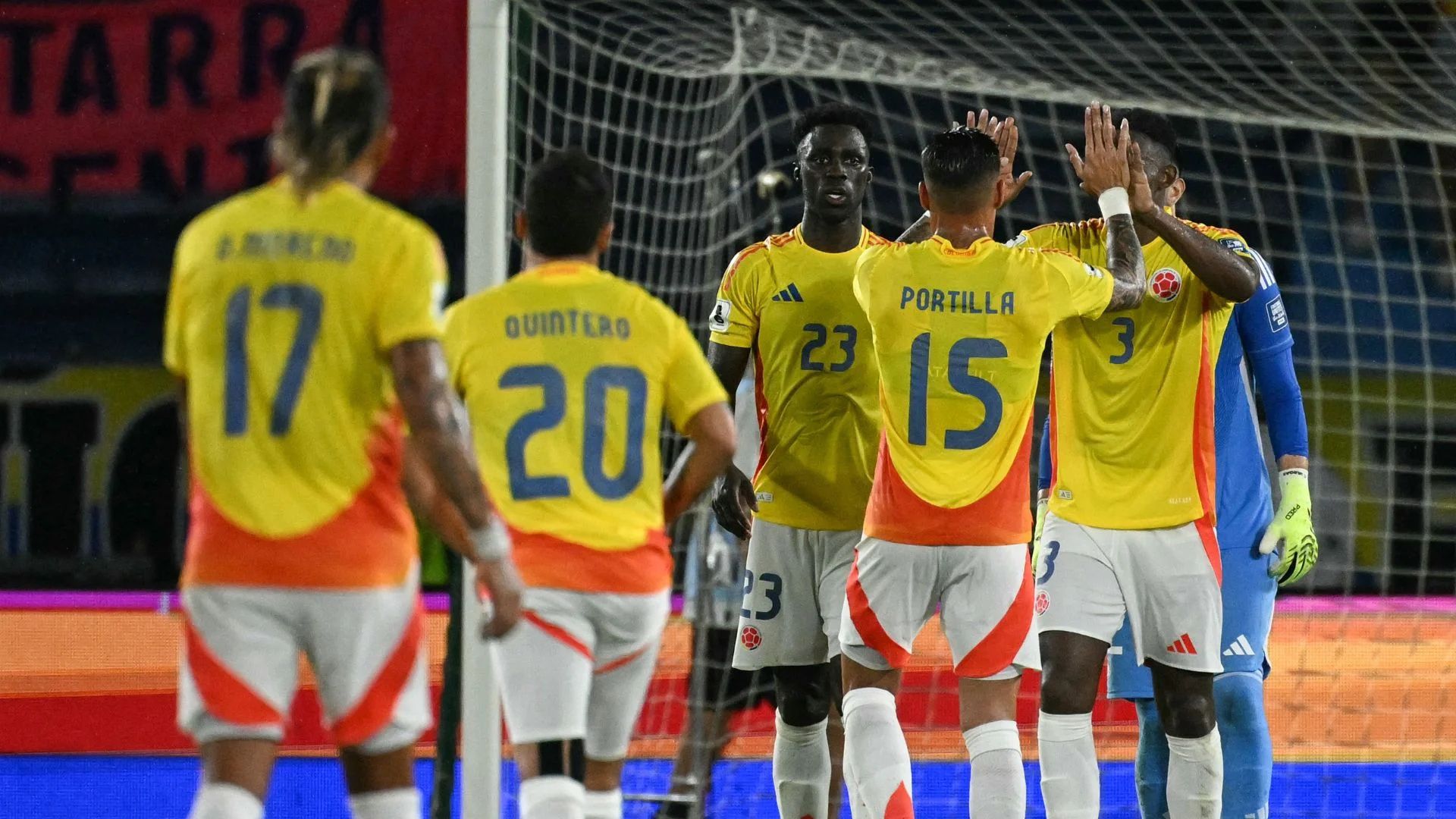 Jugadores de la selección Colombia - Foto: AFP