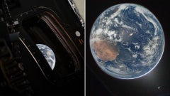 Astronautas de Artemis II envían las primeras imágenes de la Tierra en su viaje rumbo a la Luna - Foto NASA