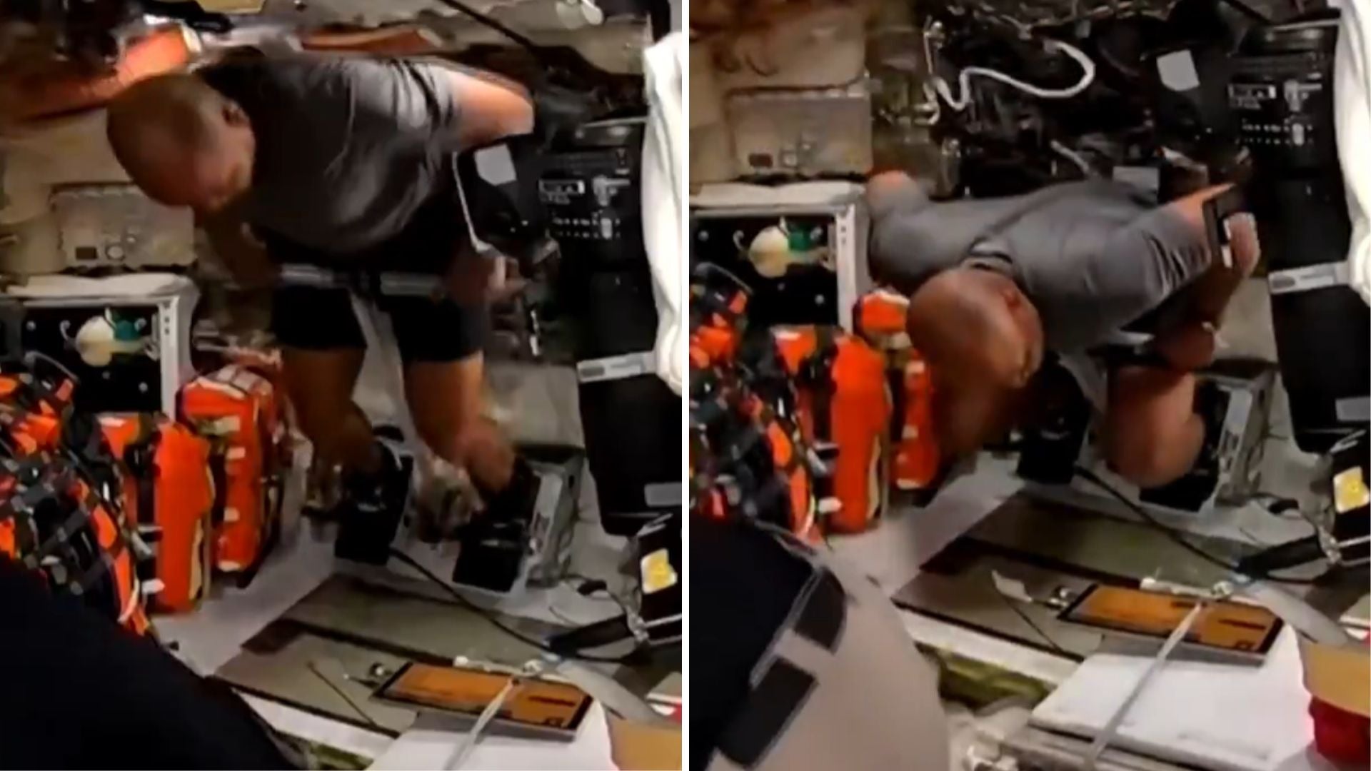 Astronauta | Foto trasmisión NASA