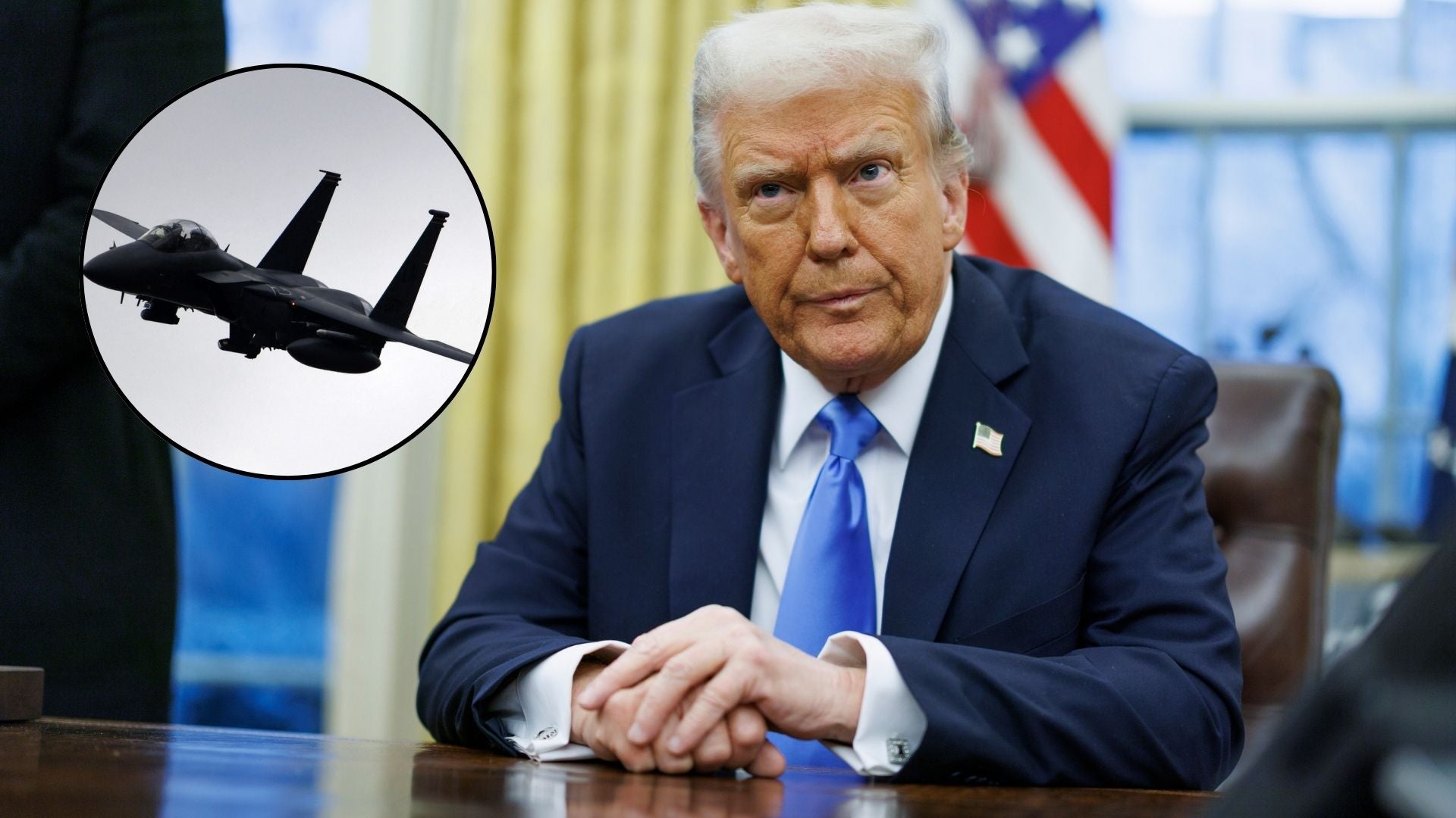 Donald Trump sobre rescate de pilotó en territorio iraní