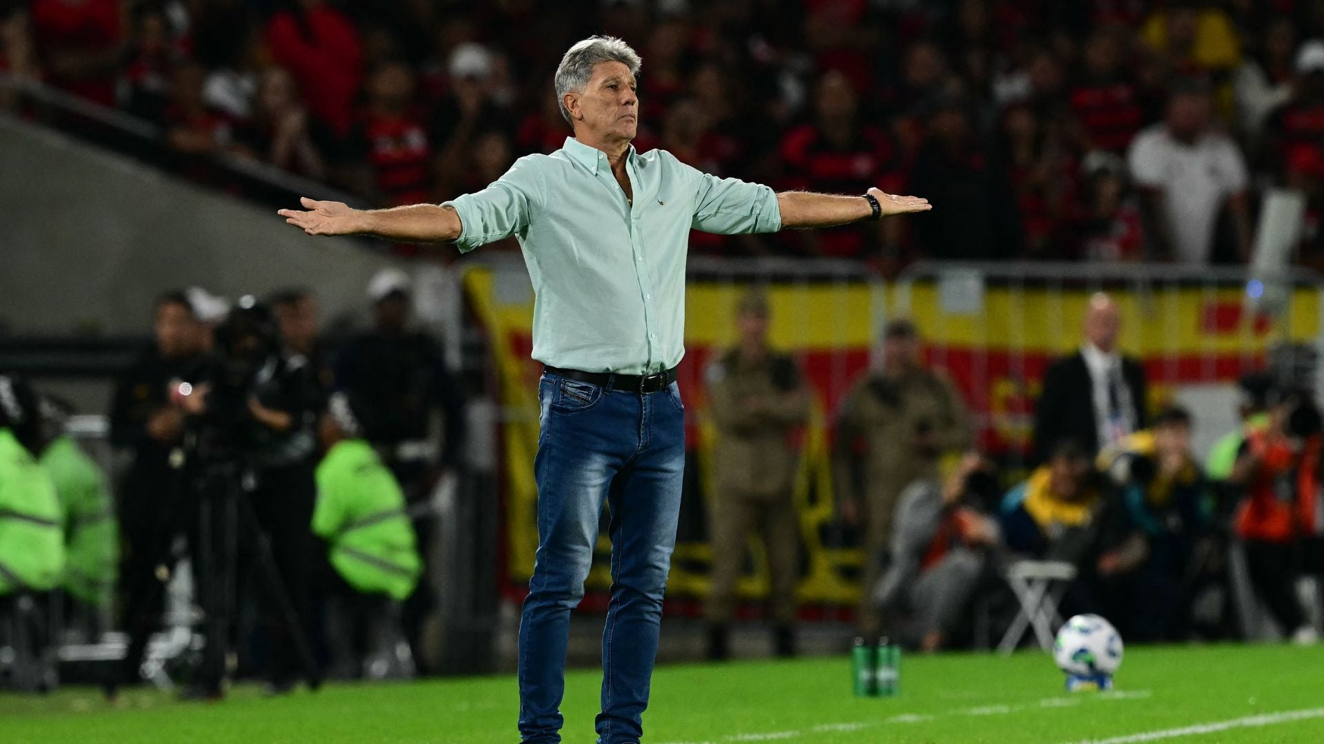 Renato Gaúcho, DT de Vasco Da Gama - Foto: AFP