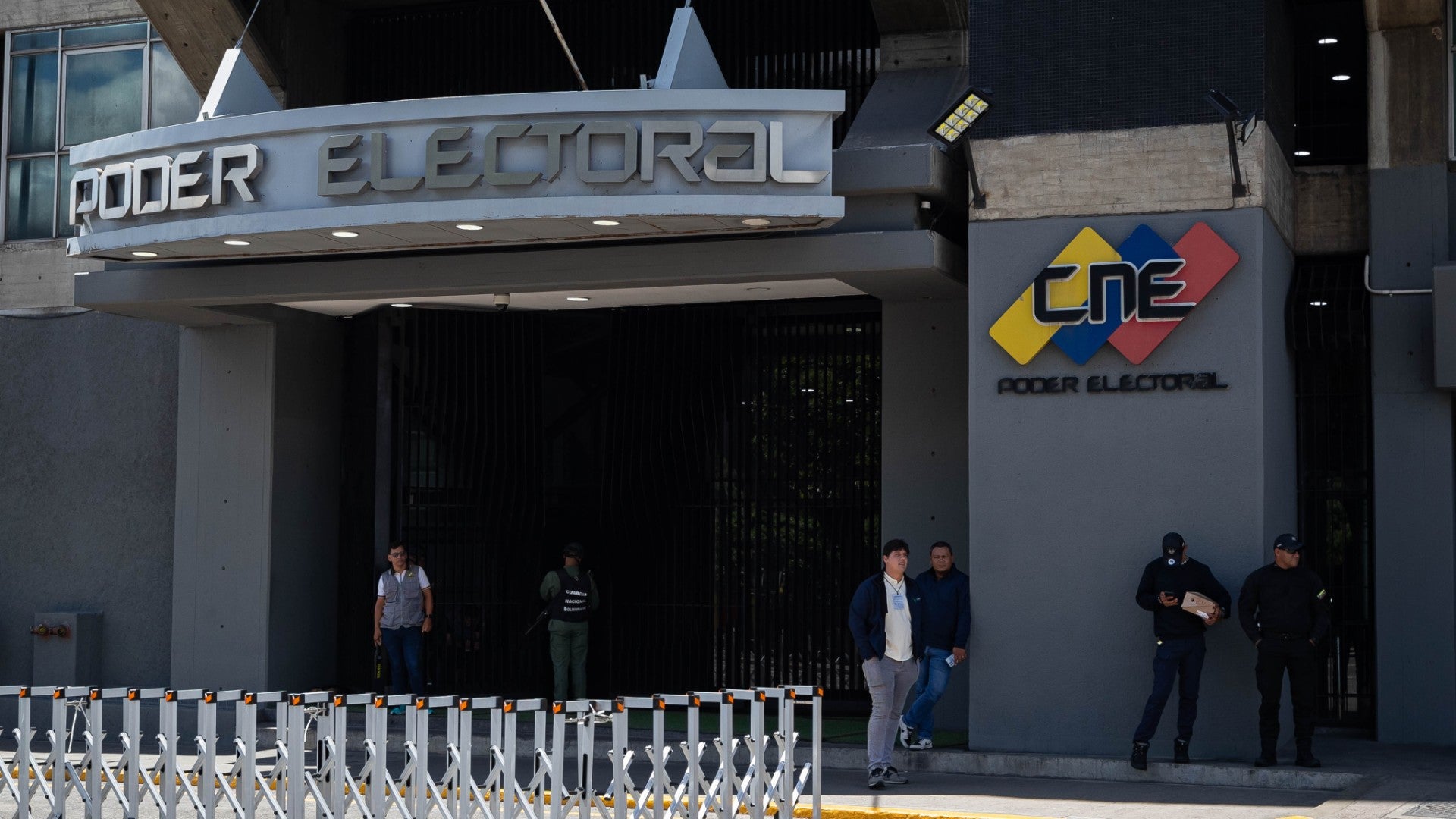 Sede del Consejo Nacional Electoral (CNE), en Caracas (Venezuela) - Foto: EFE