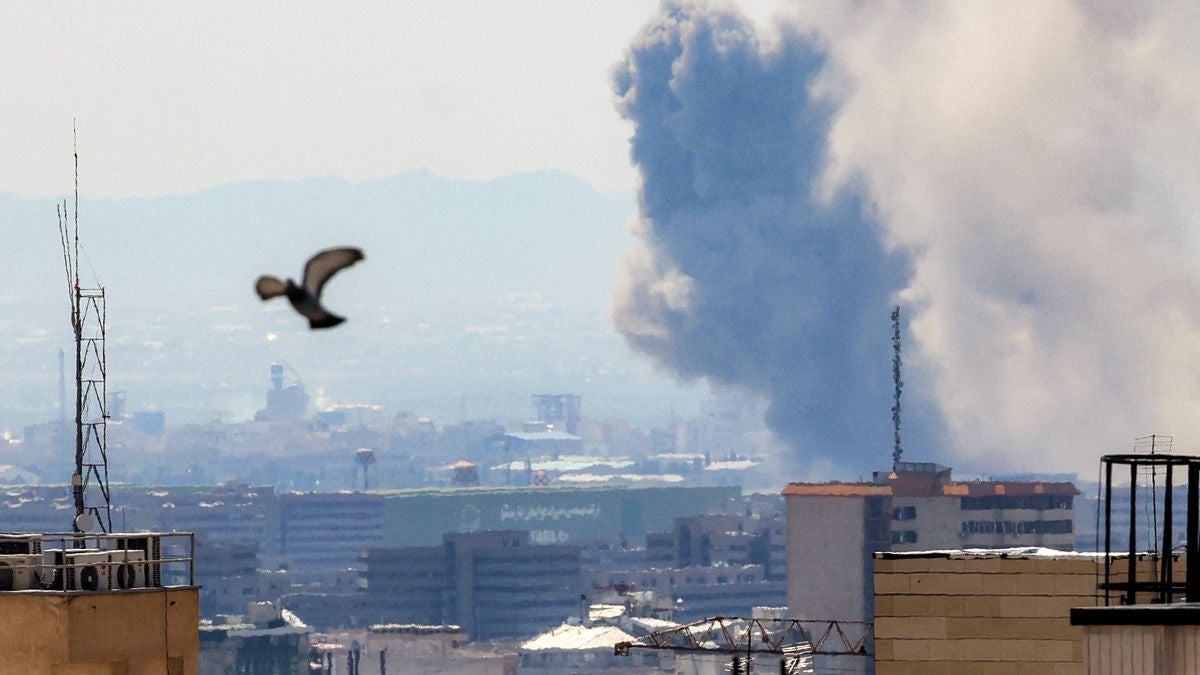 Ataques en Teherán (AFP)