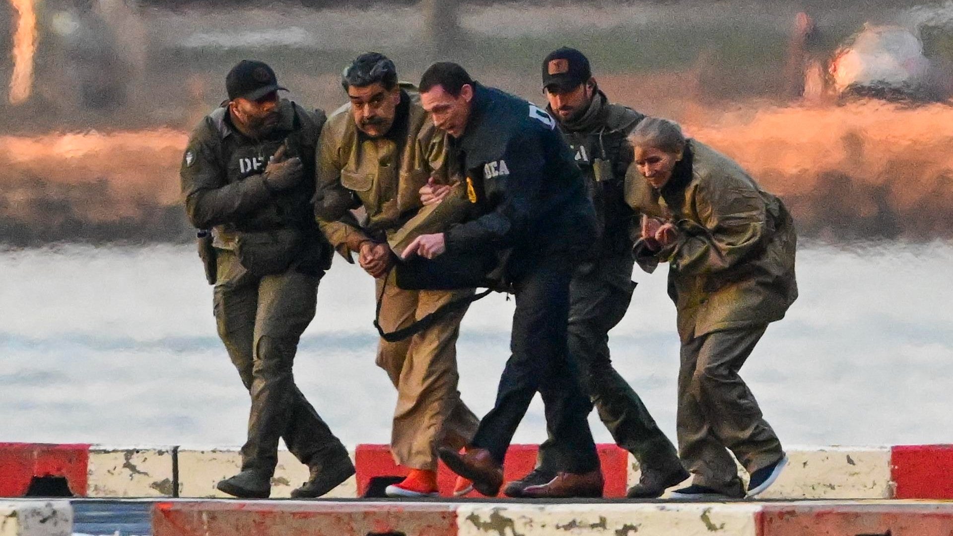 Nicolás Maduro y Cilia Flores capturados en Estados Unidos - Foto: EFE