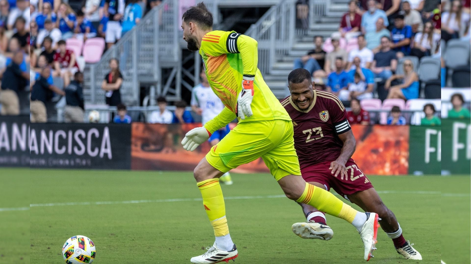 Venezuela vs. Italia (Amistoso 2024) - Foto EFE