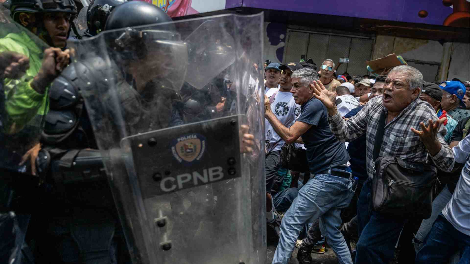 Marchas en Venezuela - AFP