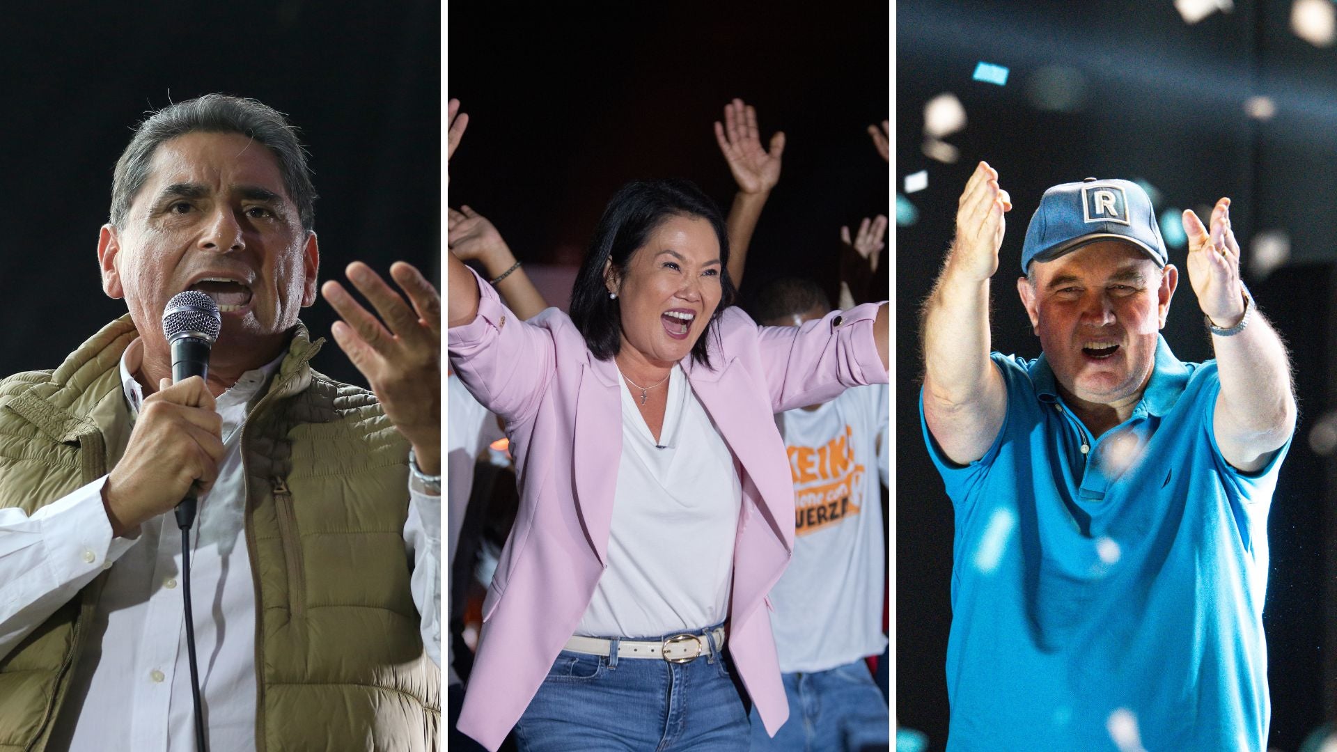 Candidatos presidenciales en Perú - EFE