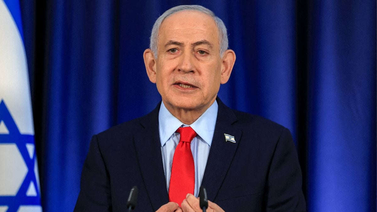 Benjamin Netanyahu, primer ministro de Israel (AFP)