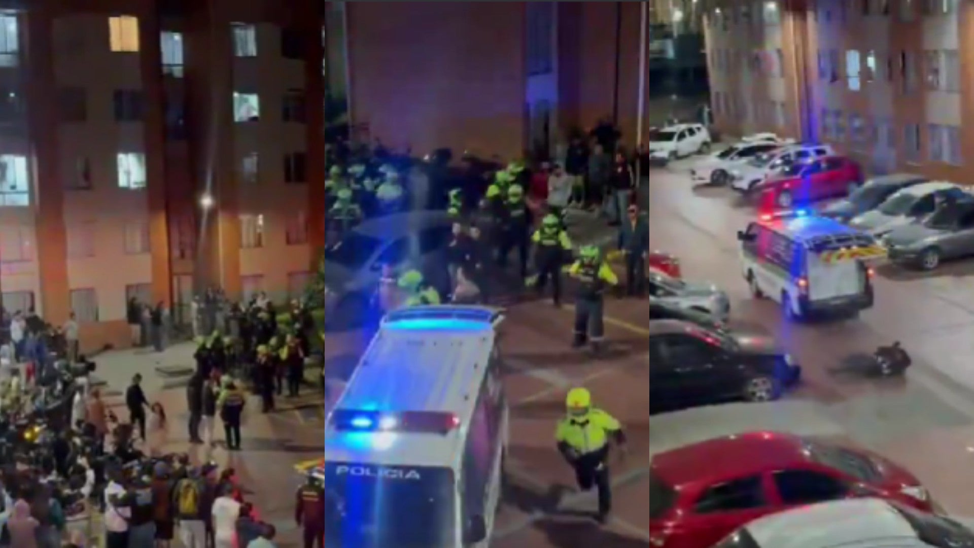 Caos en una unidad residencial tras una denuncia de abuso a una menor de edad / FOTO: Captura de pantalla.