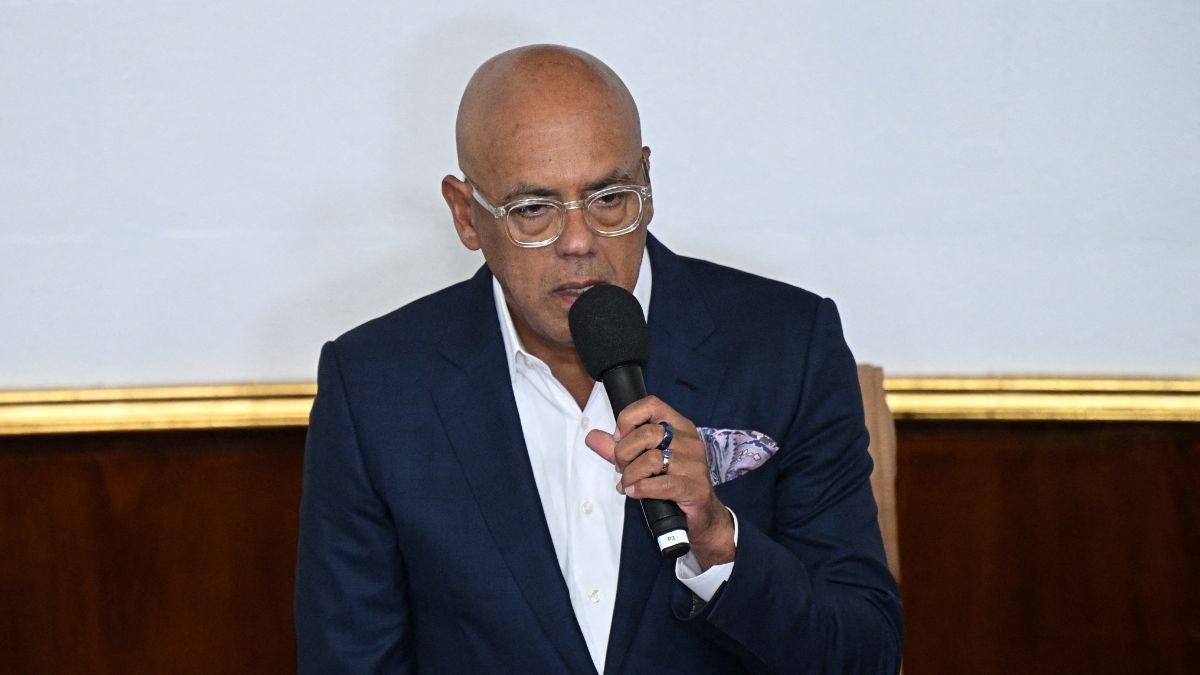 Jorge Rodríguez, presidente de la AN de Venezuela (EFE)