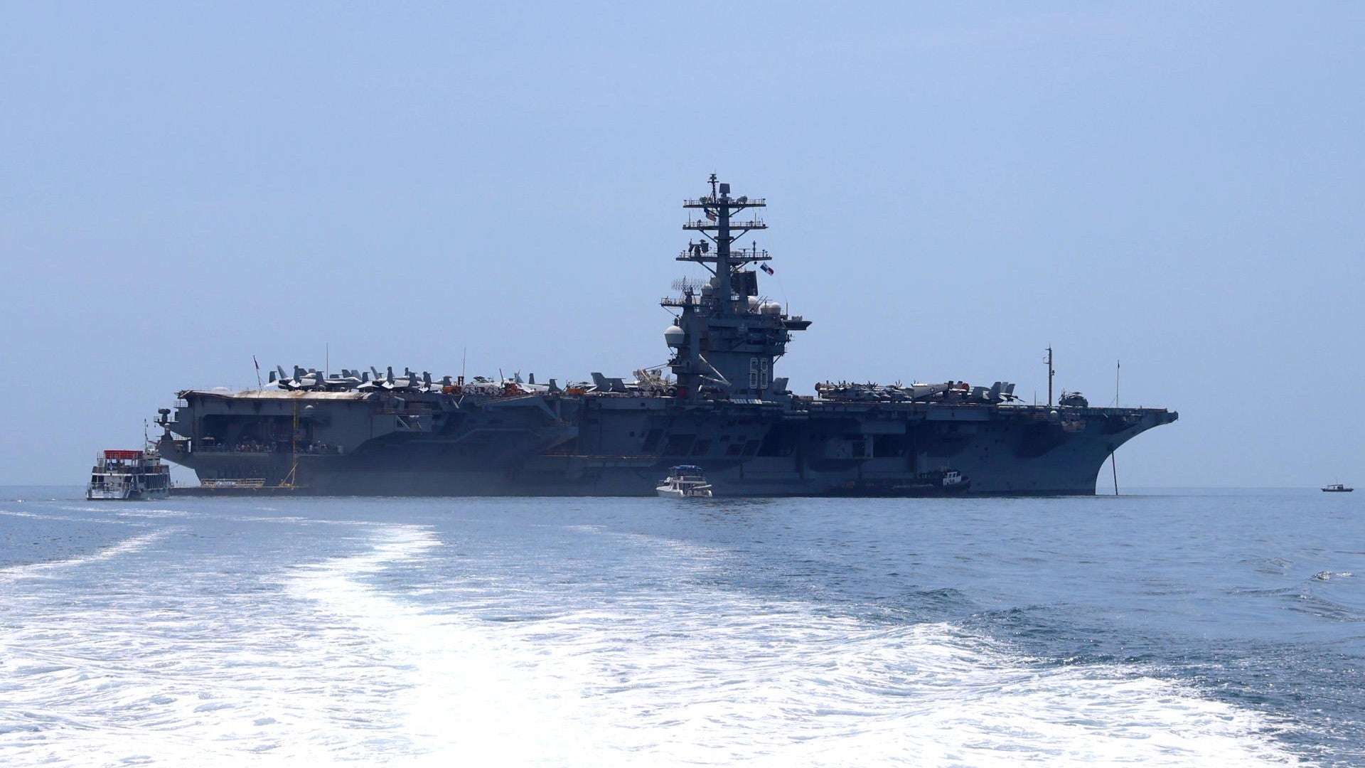 Portaaviones USS Nimitz - Foto: EFE