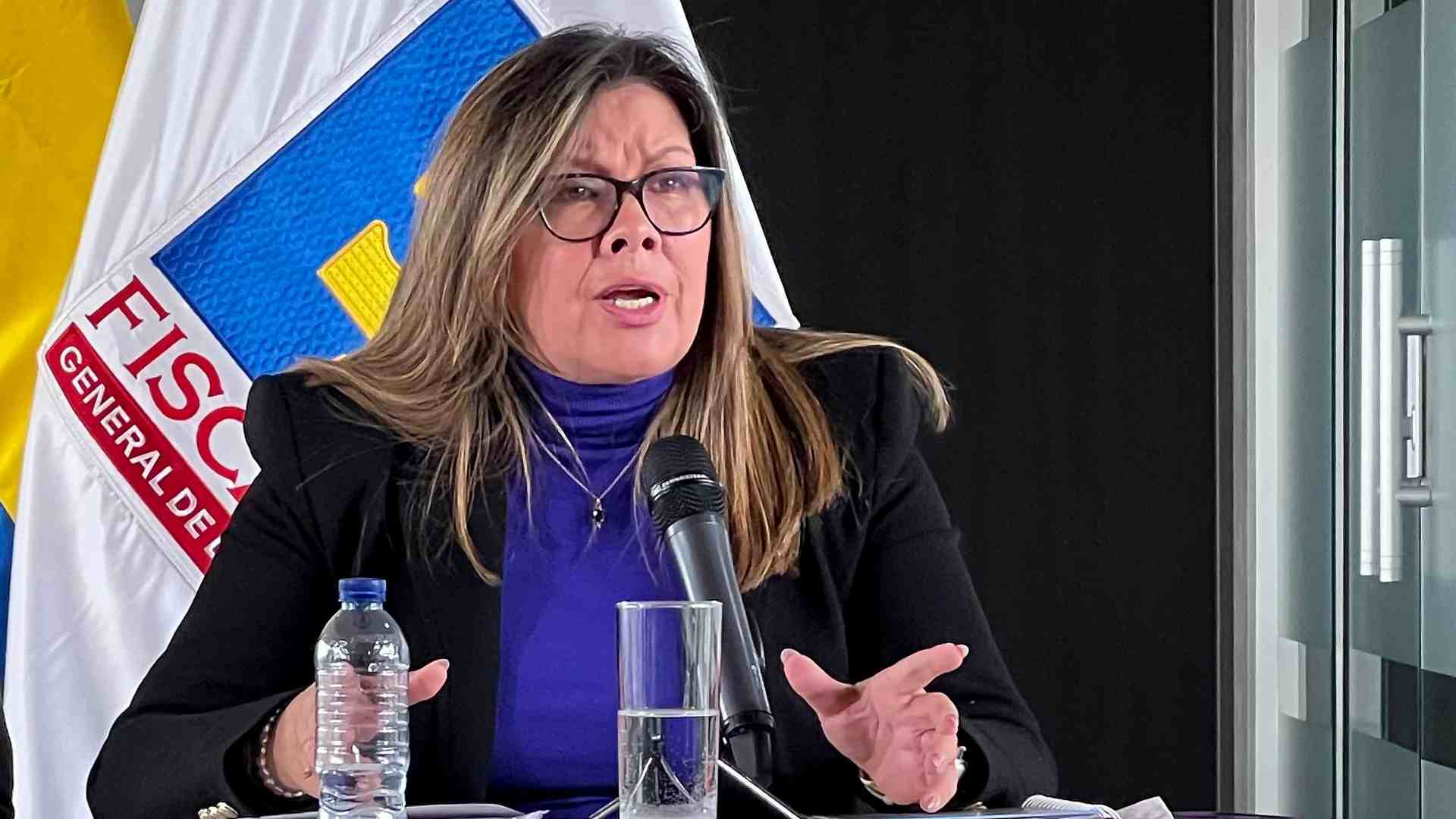 La fiscal colombiana Luz Adriana Camargo - AFP