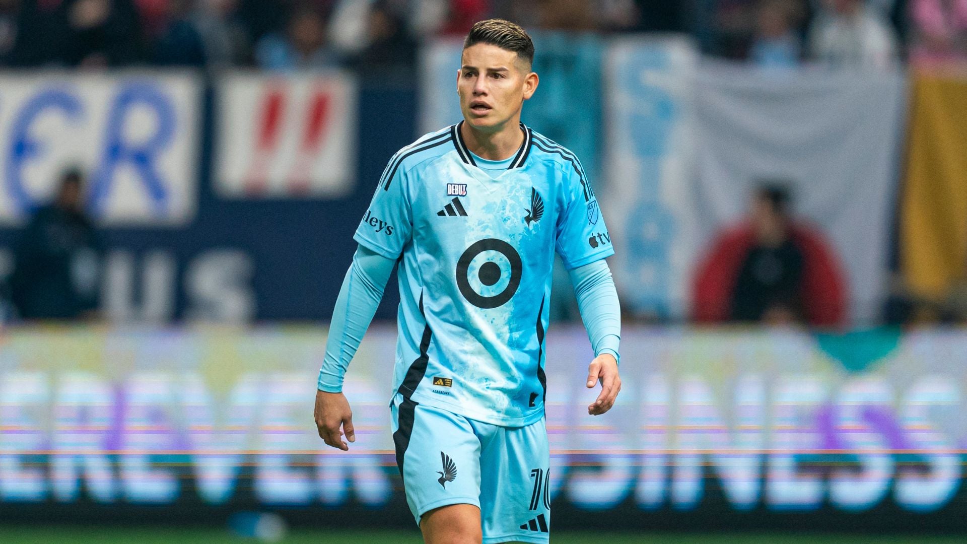 James Rodríguez, volante de Minnesota - Foto :AFP