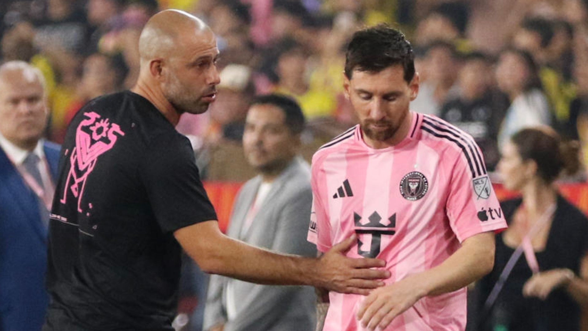 Javier Mascherano y Lionel Messi en Inter de Miami - Foto: EFE