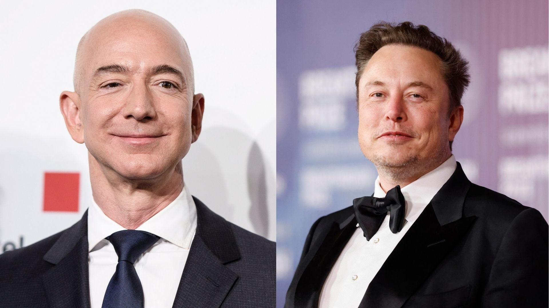 Jeff Bezos/ Elon Musk - Fotos EFE