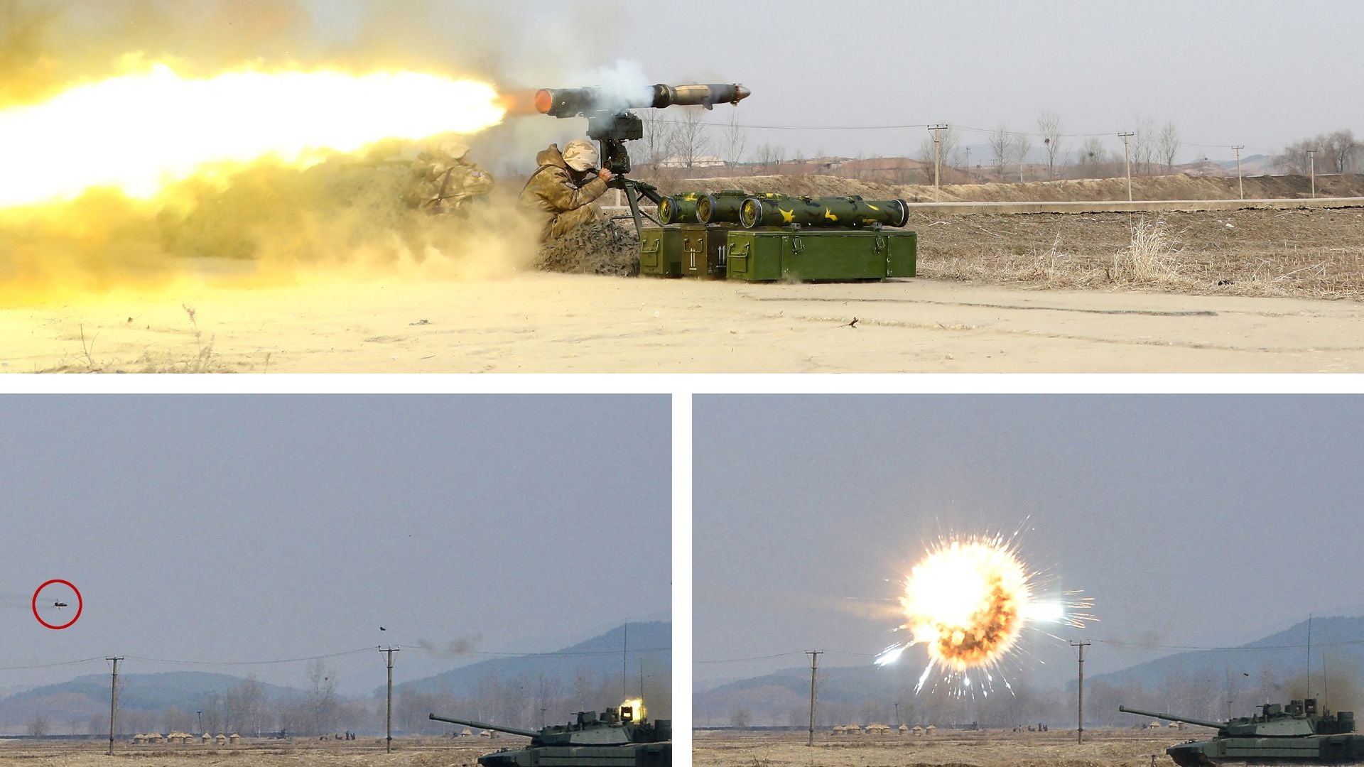 Prueba de armas en Corea del Norte | Foto AFP