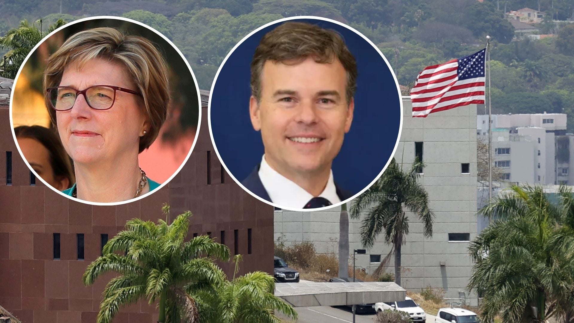 Diplomáticos de Estados Unidos, Laura Dogu y John Barrett / Embajada de EE. UU. en Venezuela - Fotos: EFE / X